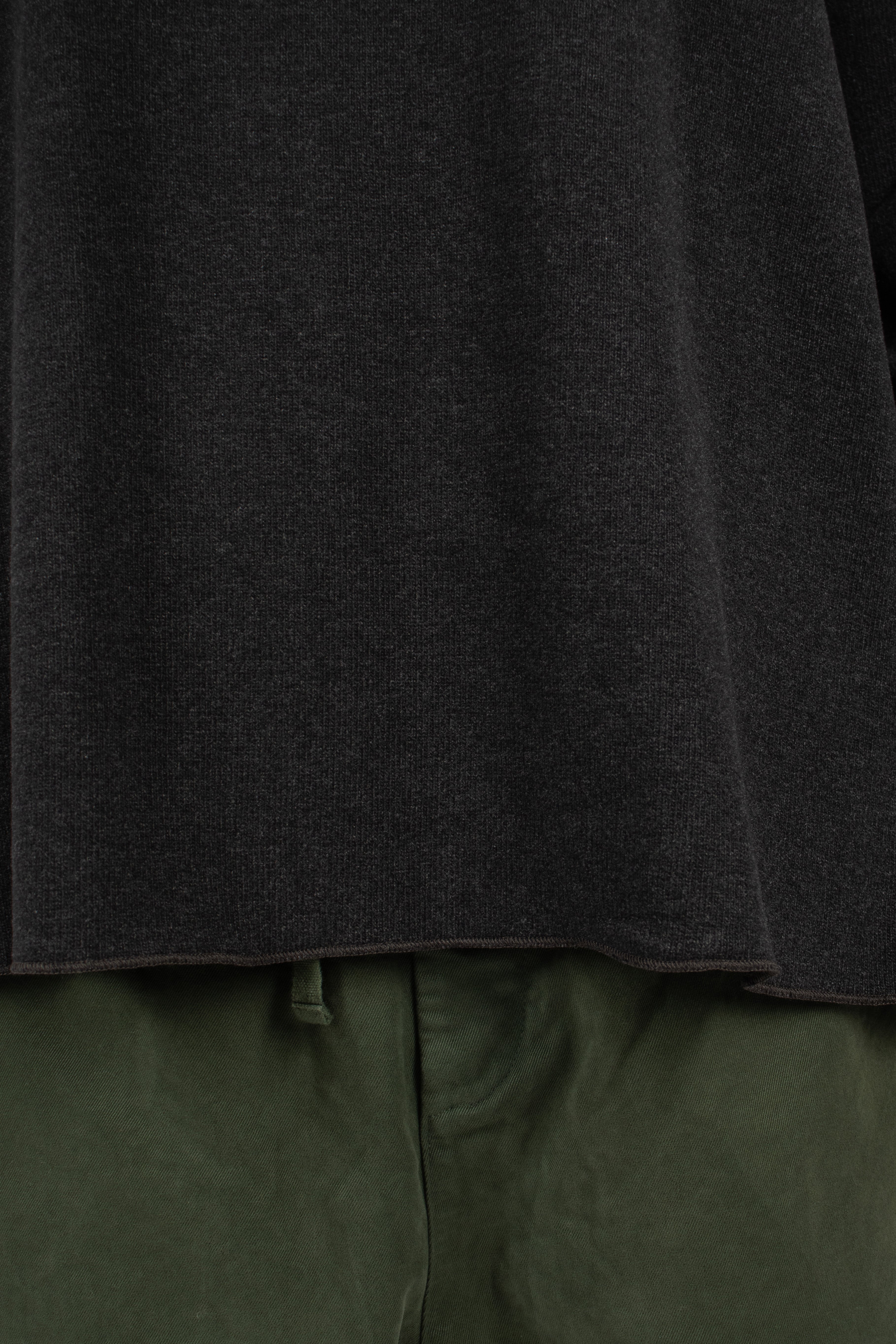 UP#40260 Upcycled Jumper Charcoal