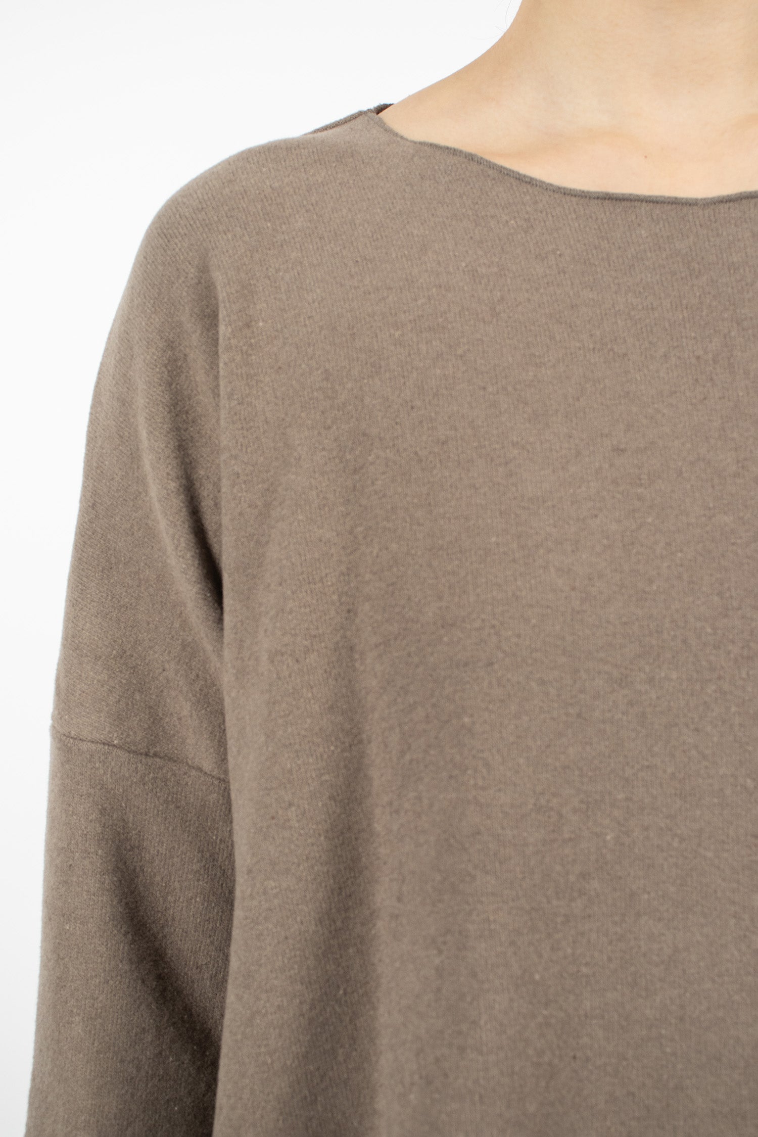 UP#40260 Upcycled Jumper Taupe