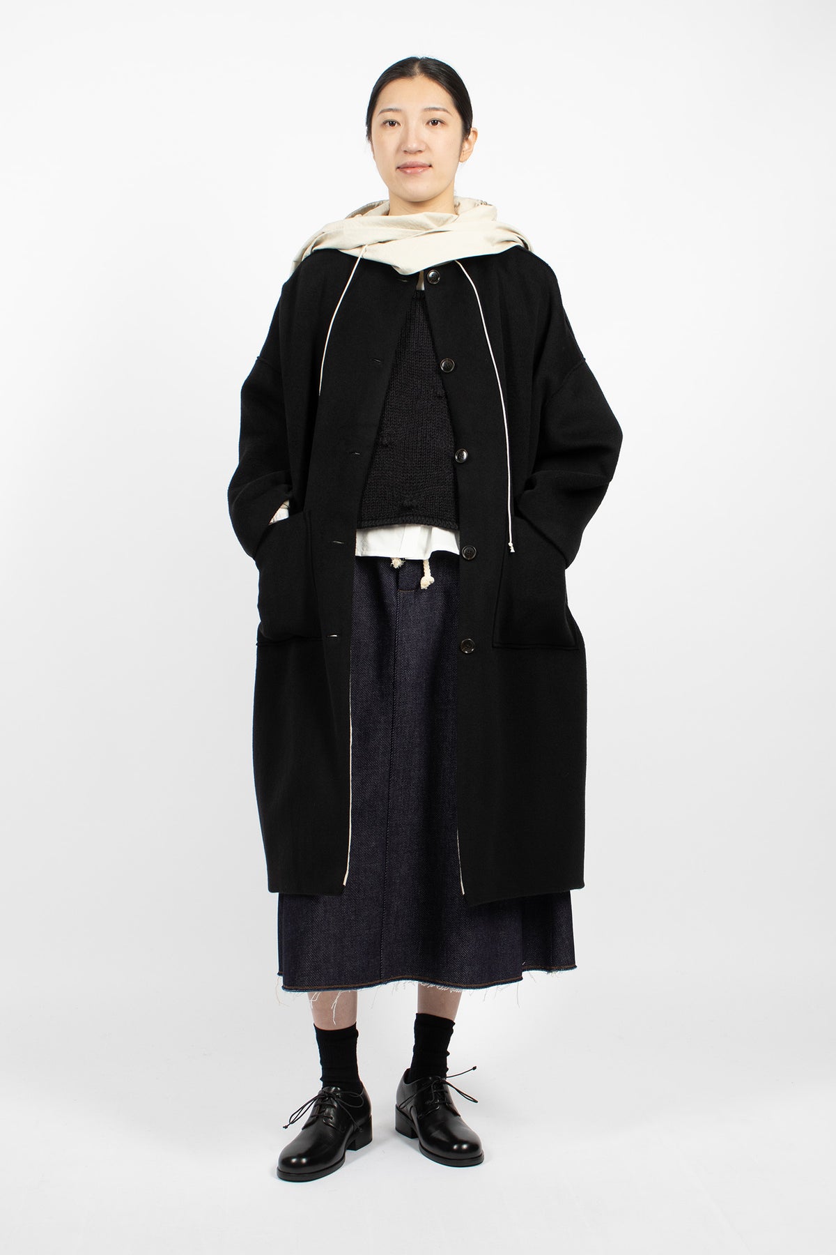 Fien Long Coat Black