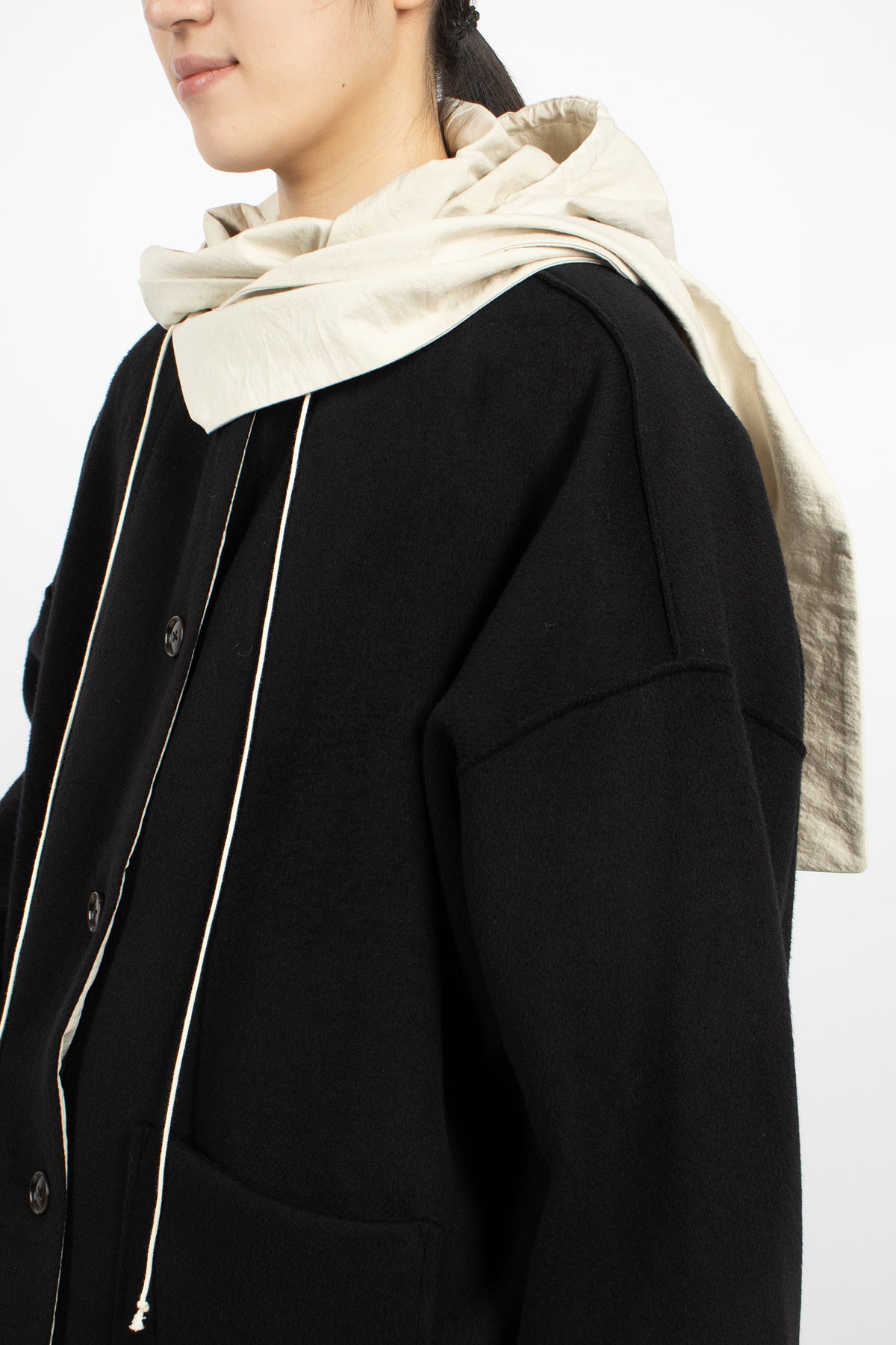 Fien Long Coat Black