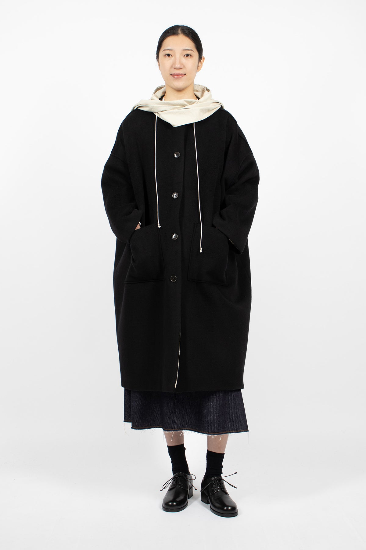 Fien Long Coat Black