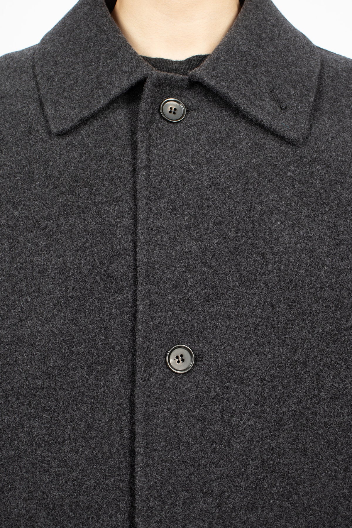 Cousin Wool Jacket Carbon Melange
