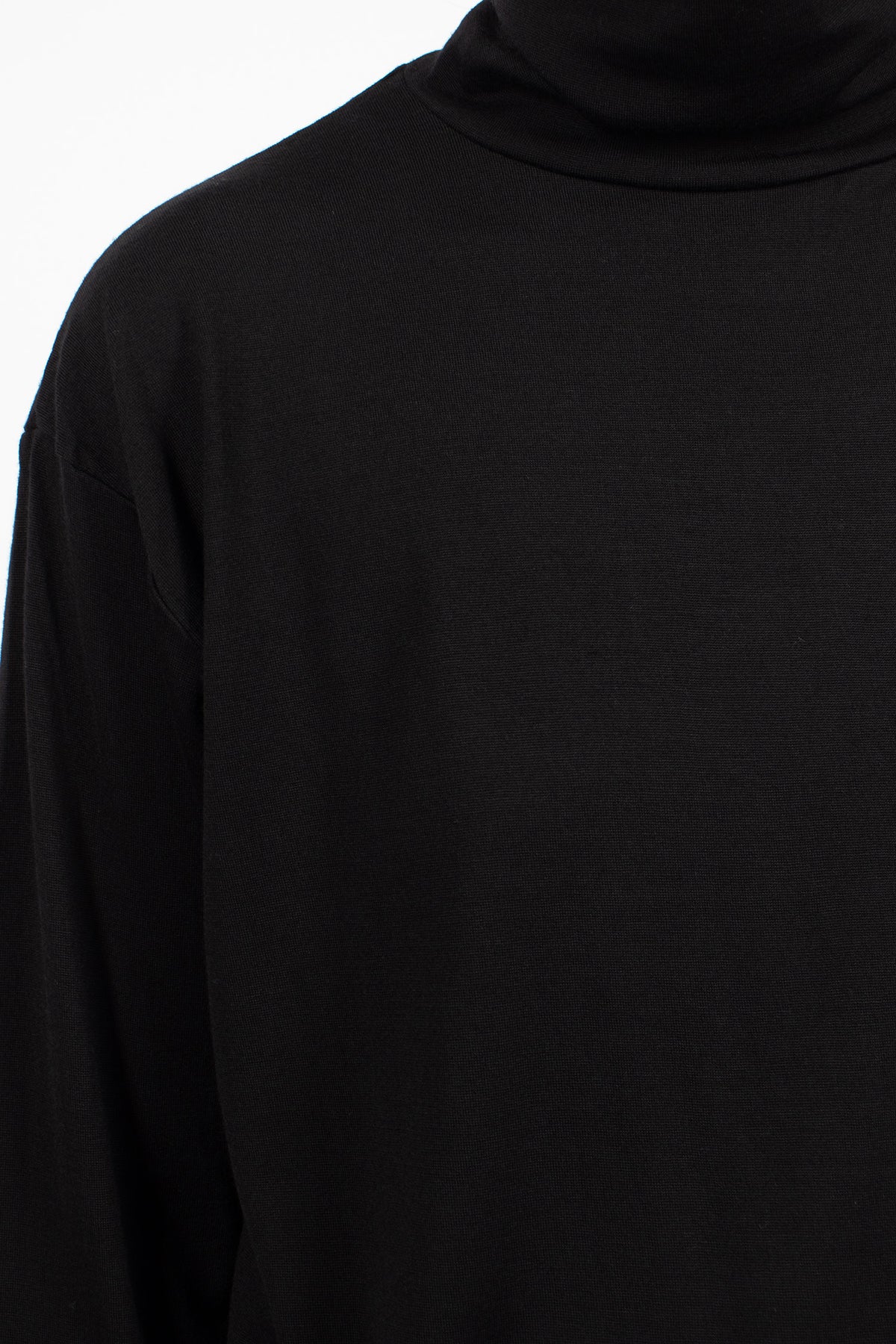 Turtleneck Big Pullover Black