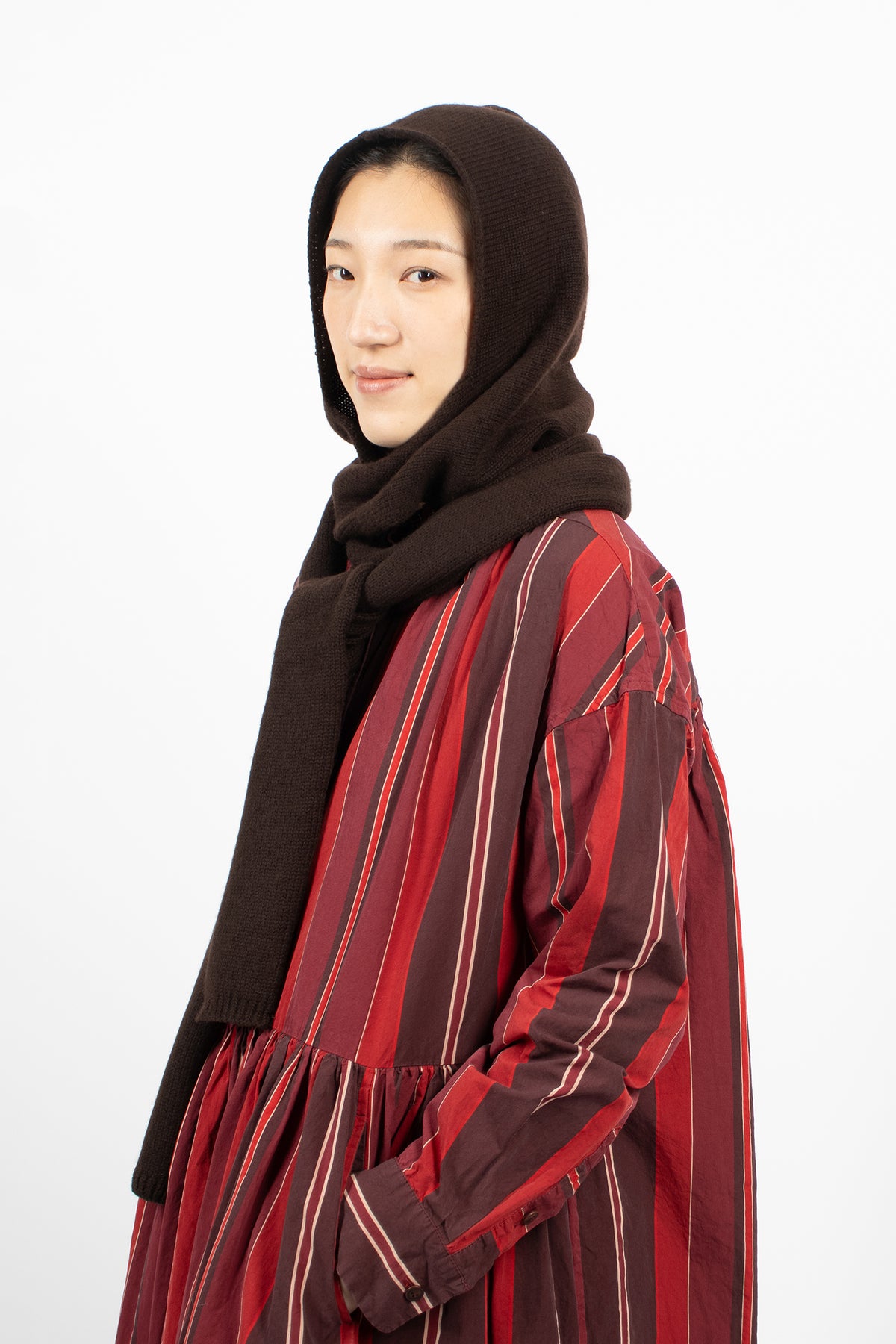 Hooded Scarf Ebony