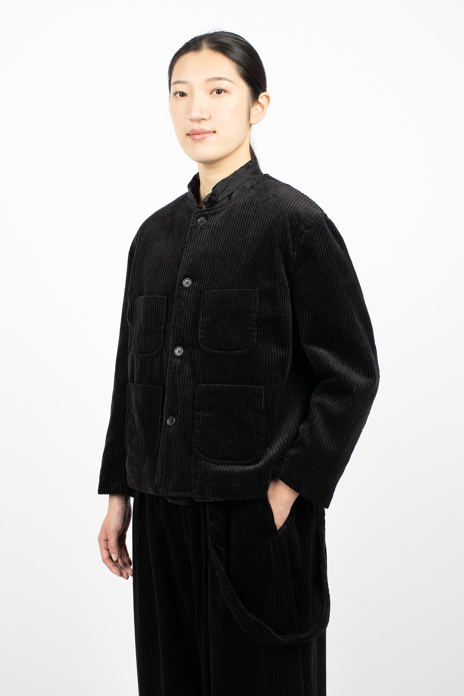 CN Jacket Black Corduroy