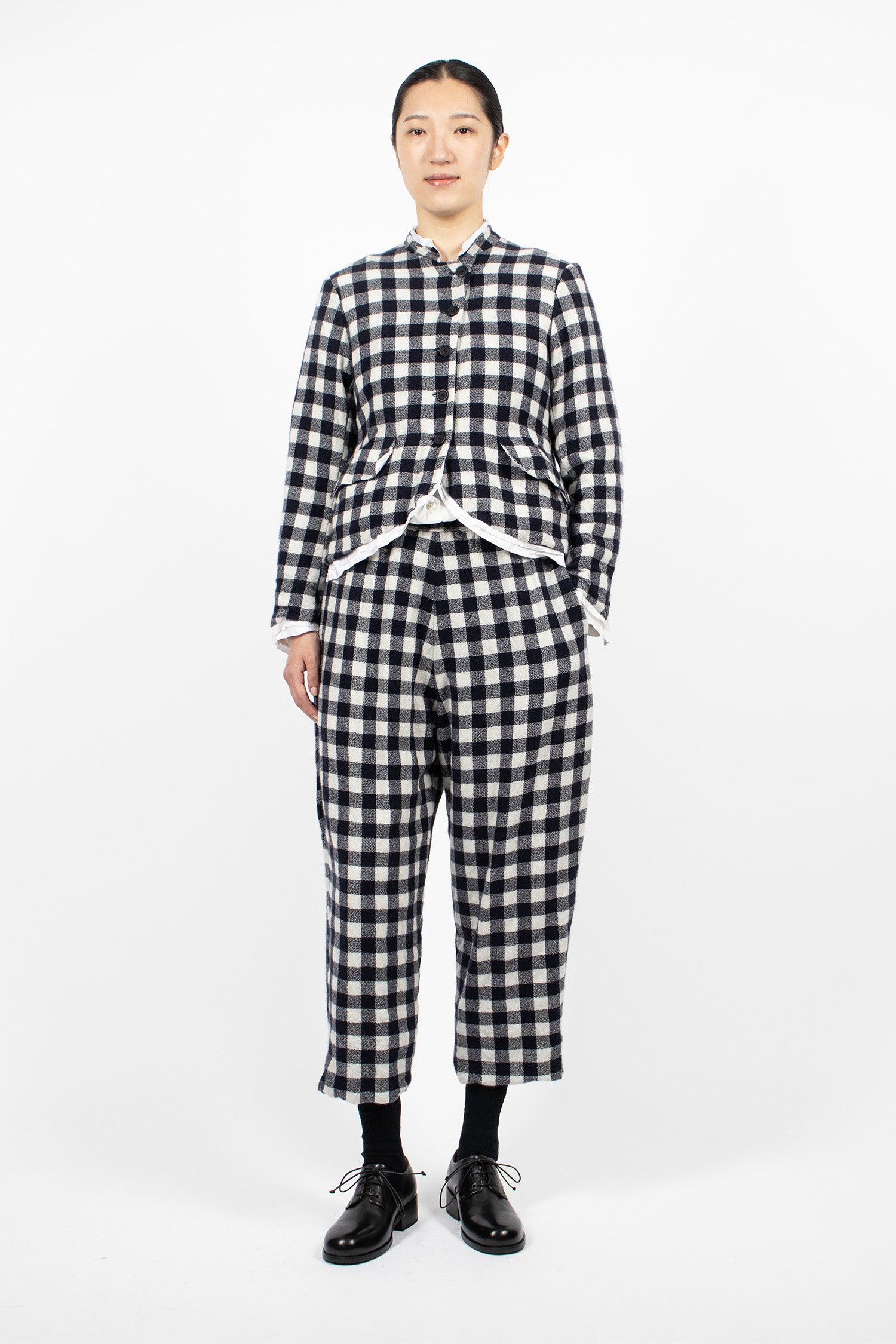 Rory Cashmere Jacket Check