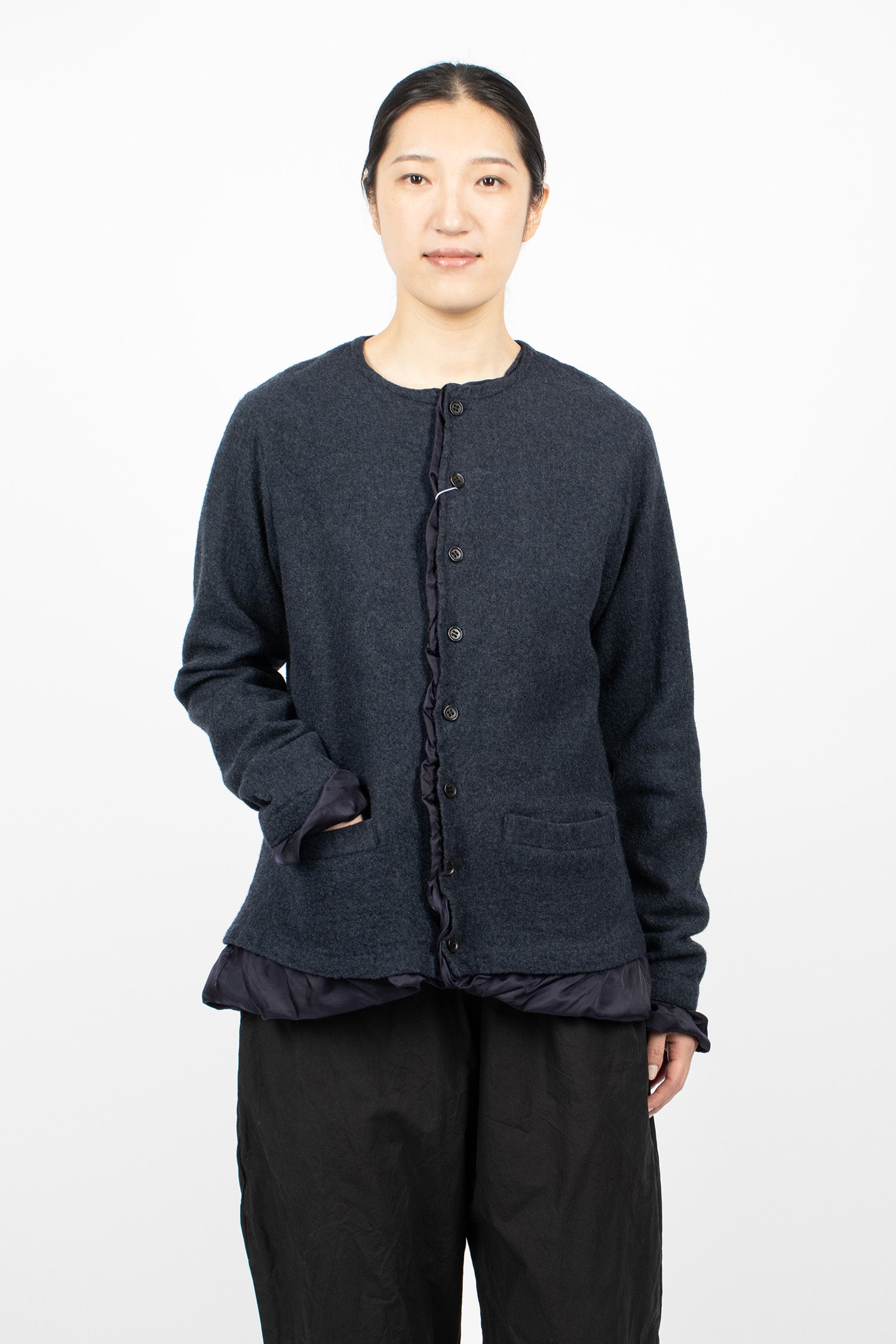 Wool Jacket Navy