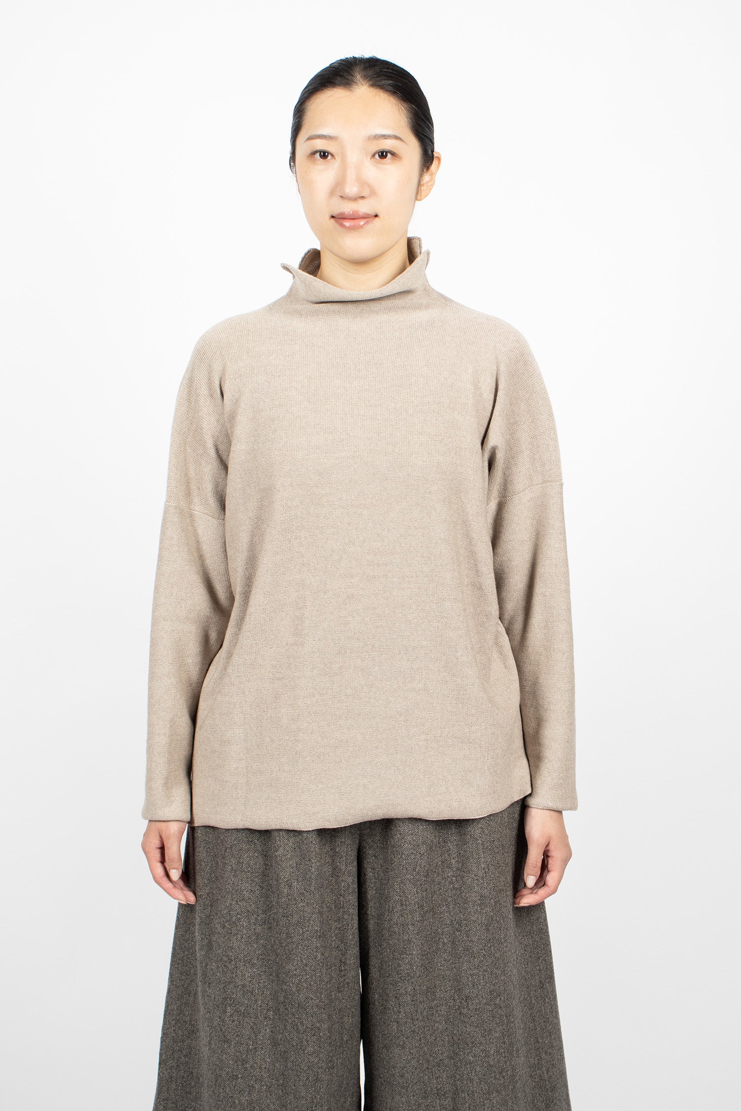 Lupetto High Neck Sweater Light Natural