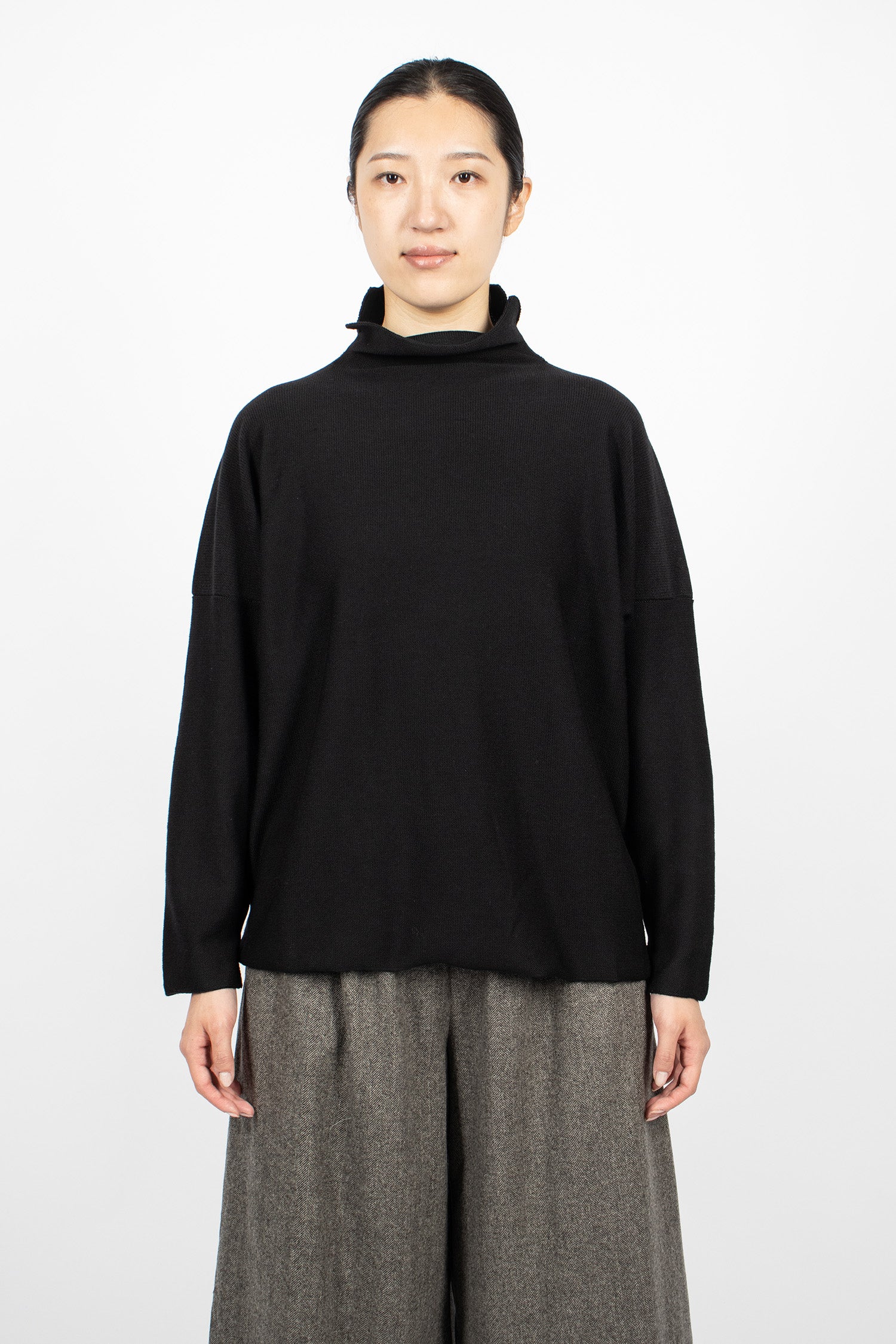Lupetto High Neck Sweater 8 Black