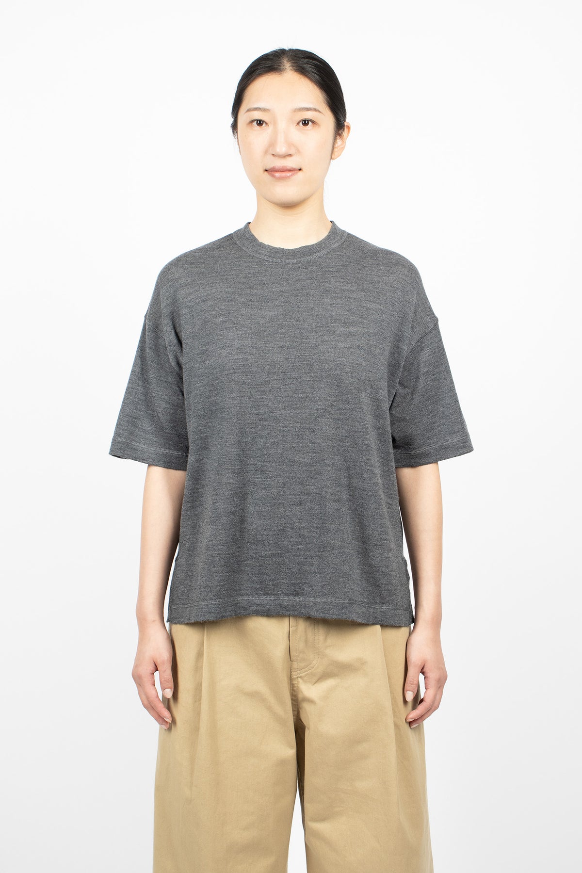 Marta Knit Pullover Steel Melange