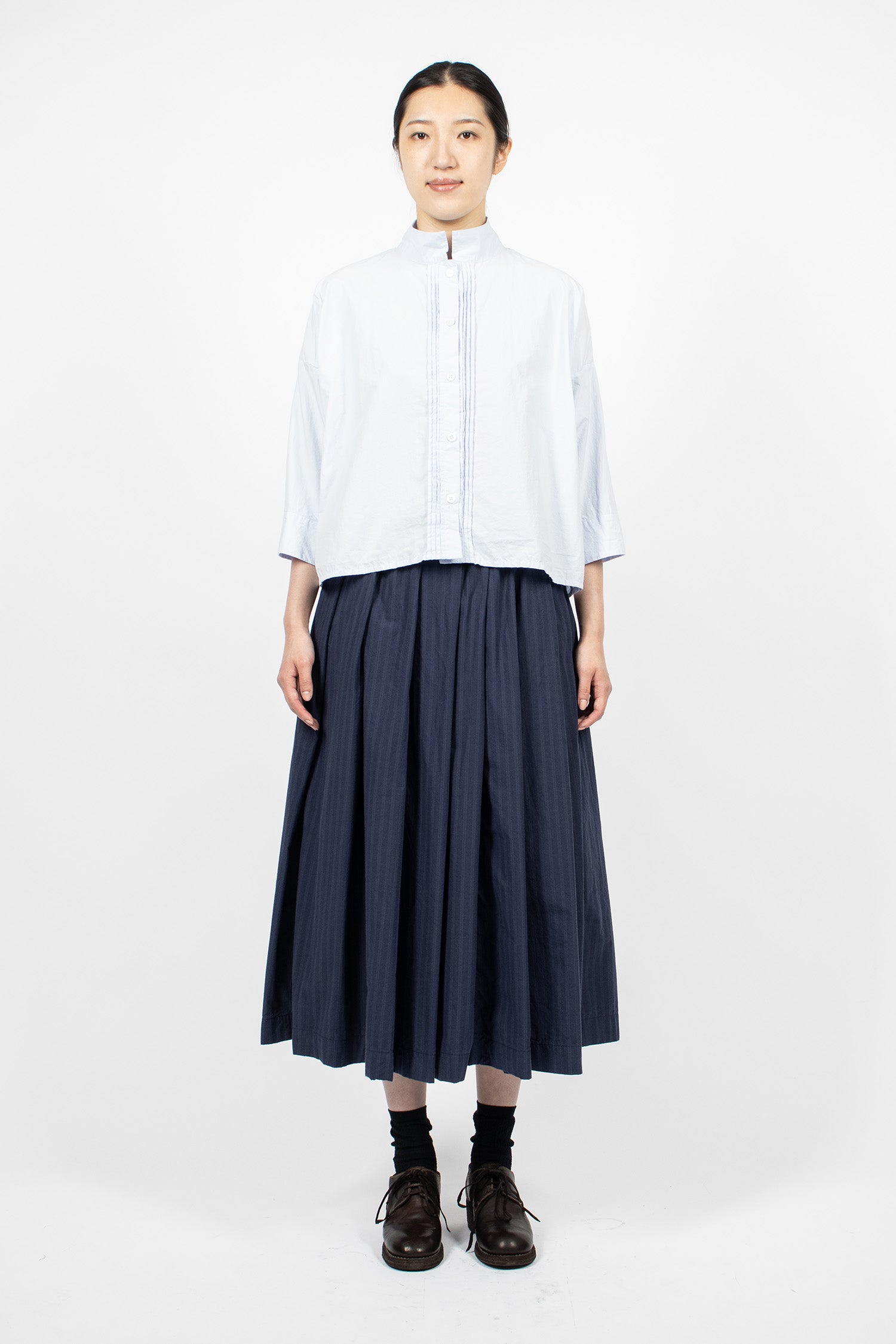 Matilde Skirt Blue Stripe