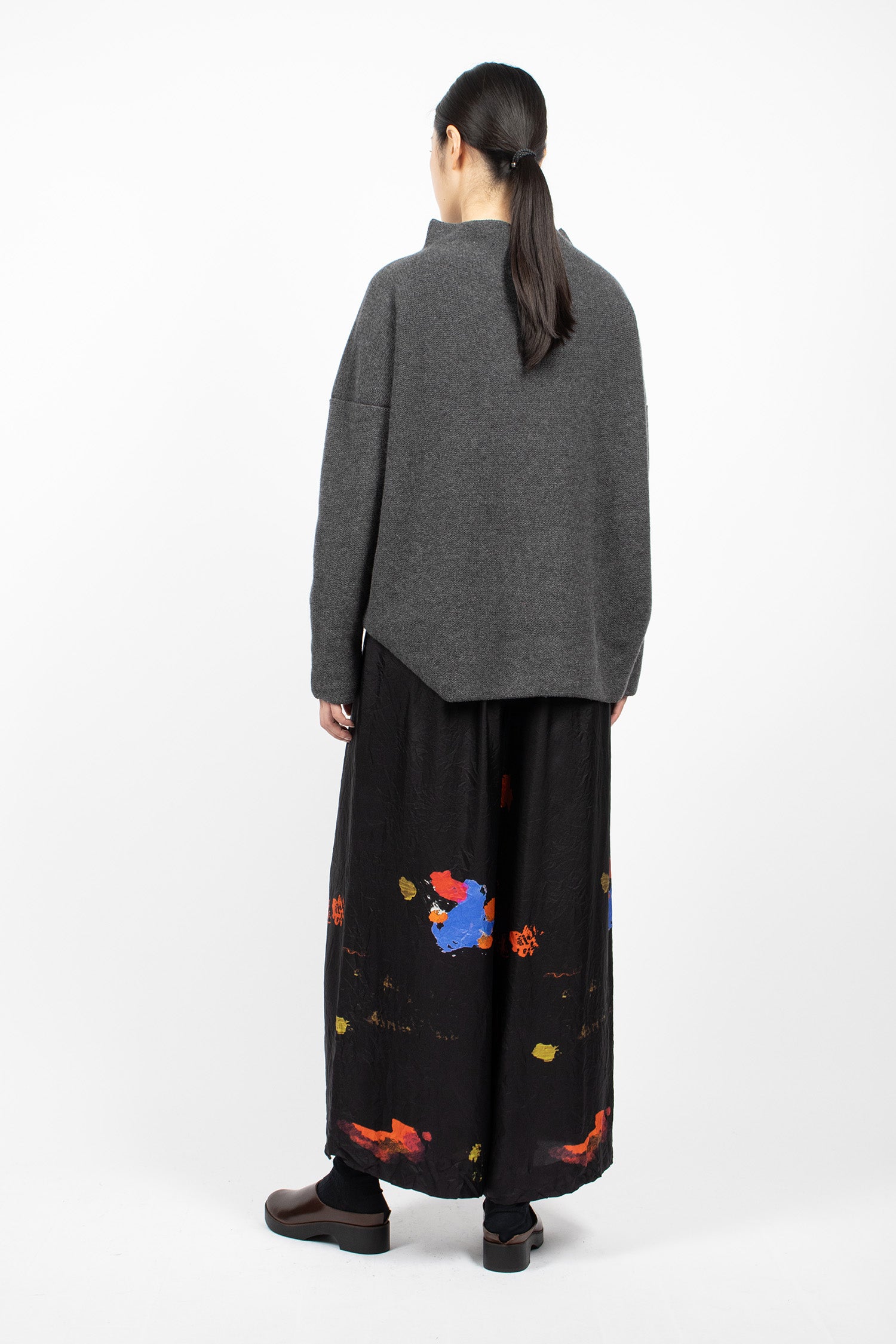 Wide Pyjama Trousers Due Drawing