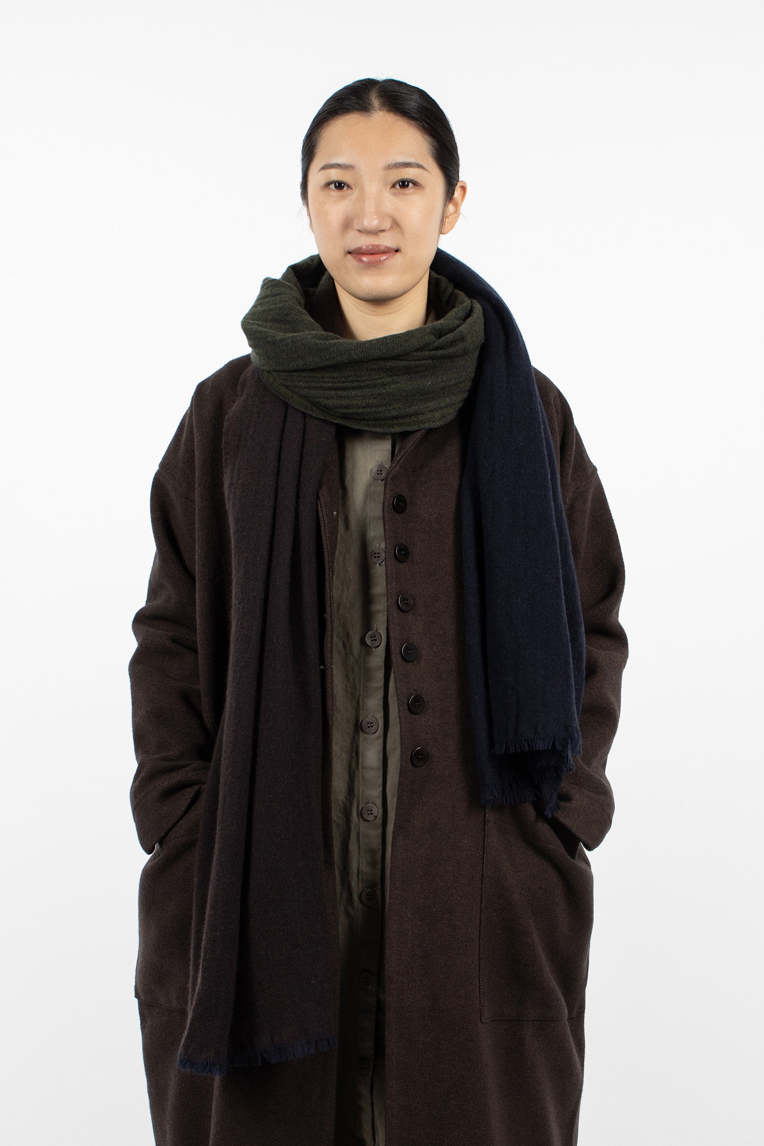 9490 WS Silk Scarf Forest