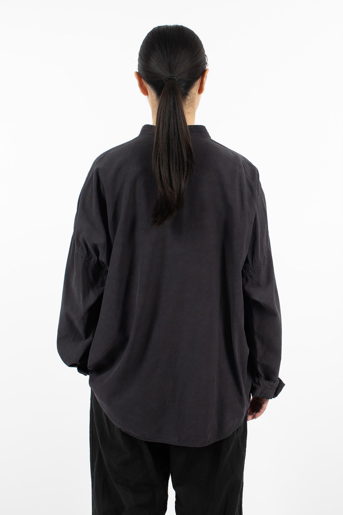 AXL Yusu Shirt Black Silk