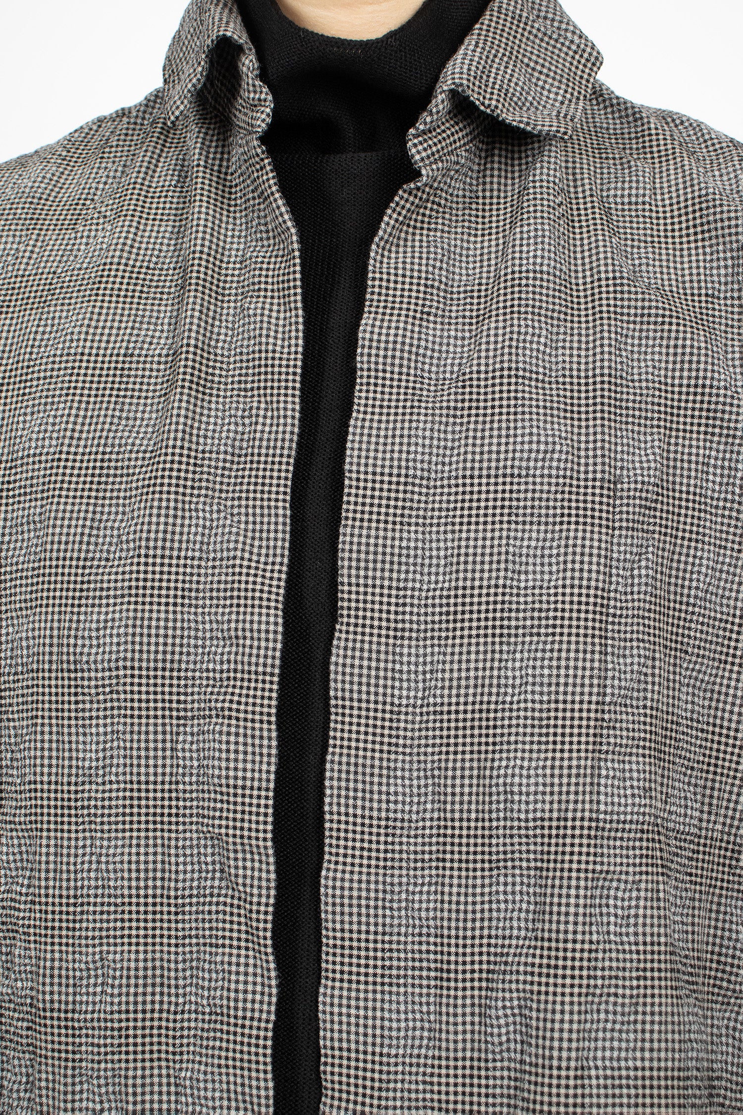 Boxy Reversible Shirt Mix Brown