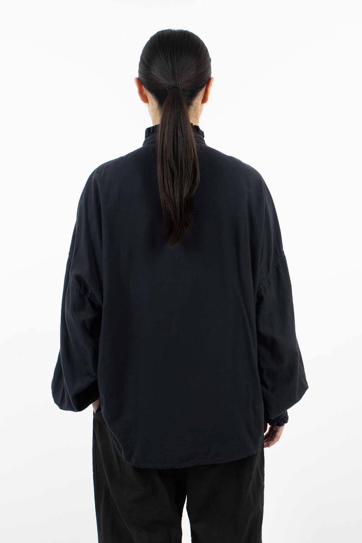 Medici Open Shirt Charcoal