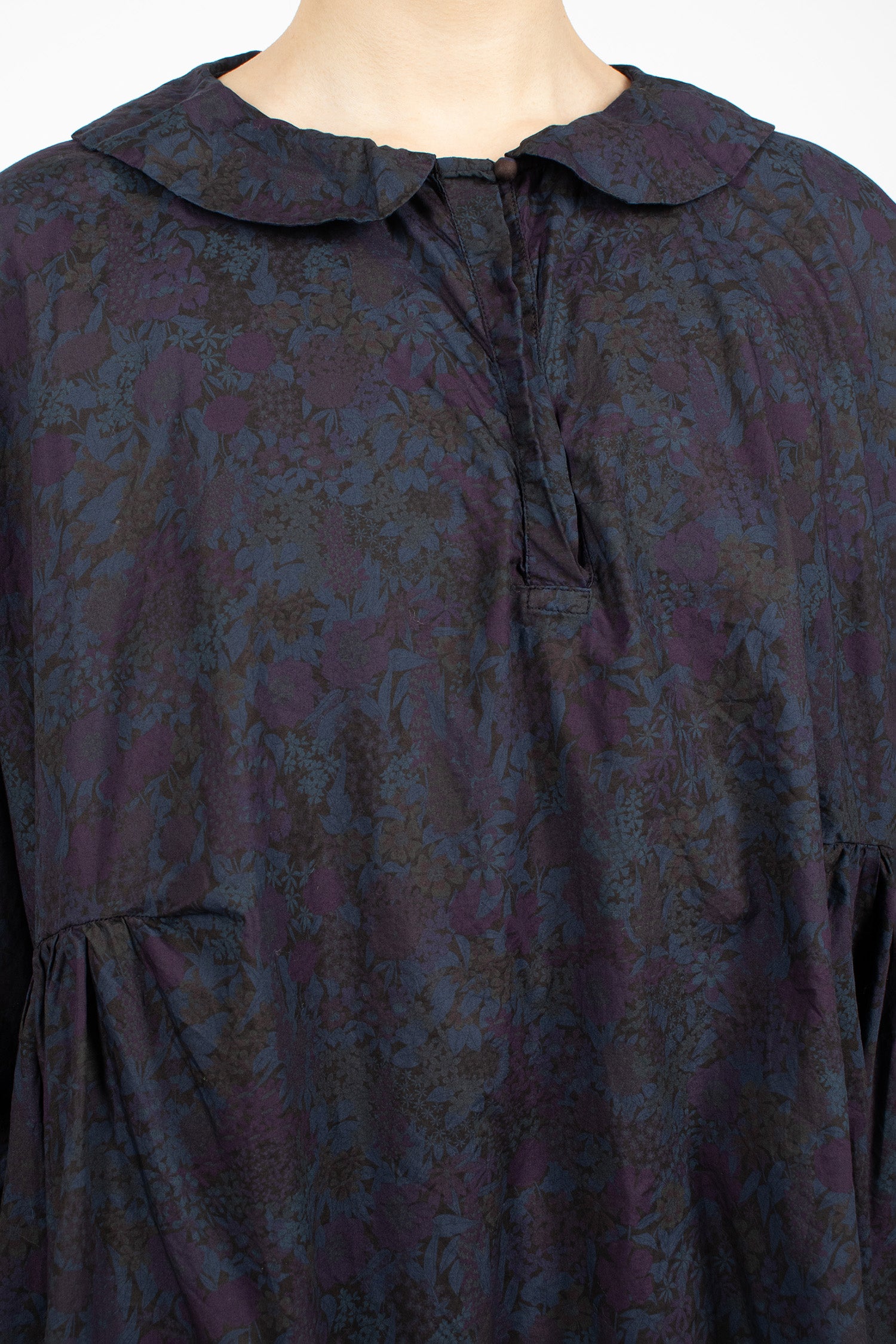 Curcuma Shirt Overdyed Small Flower 3
