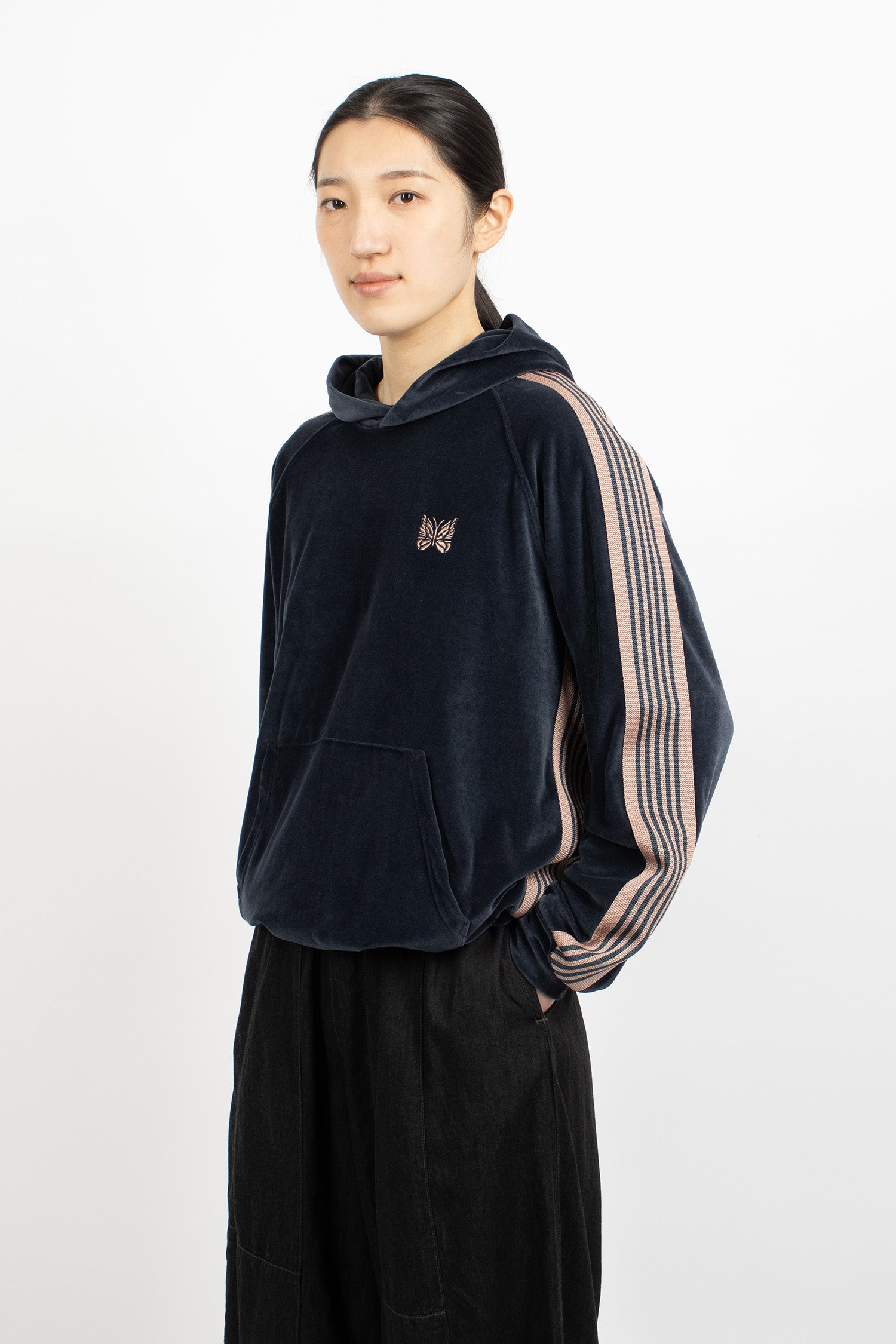Track Hoody Steel Blue