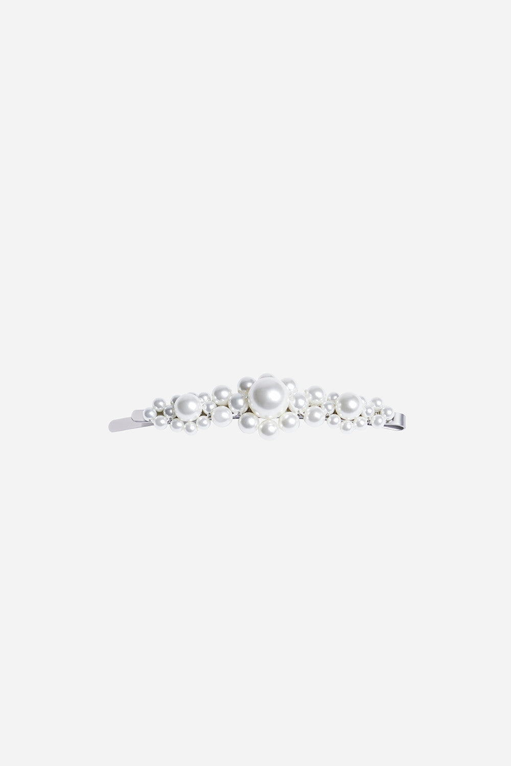 Large Flower Hair Clip Pearl