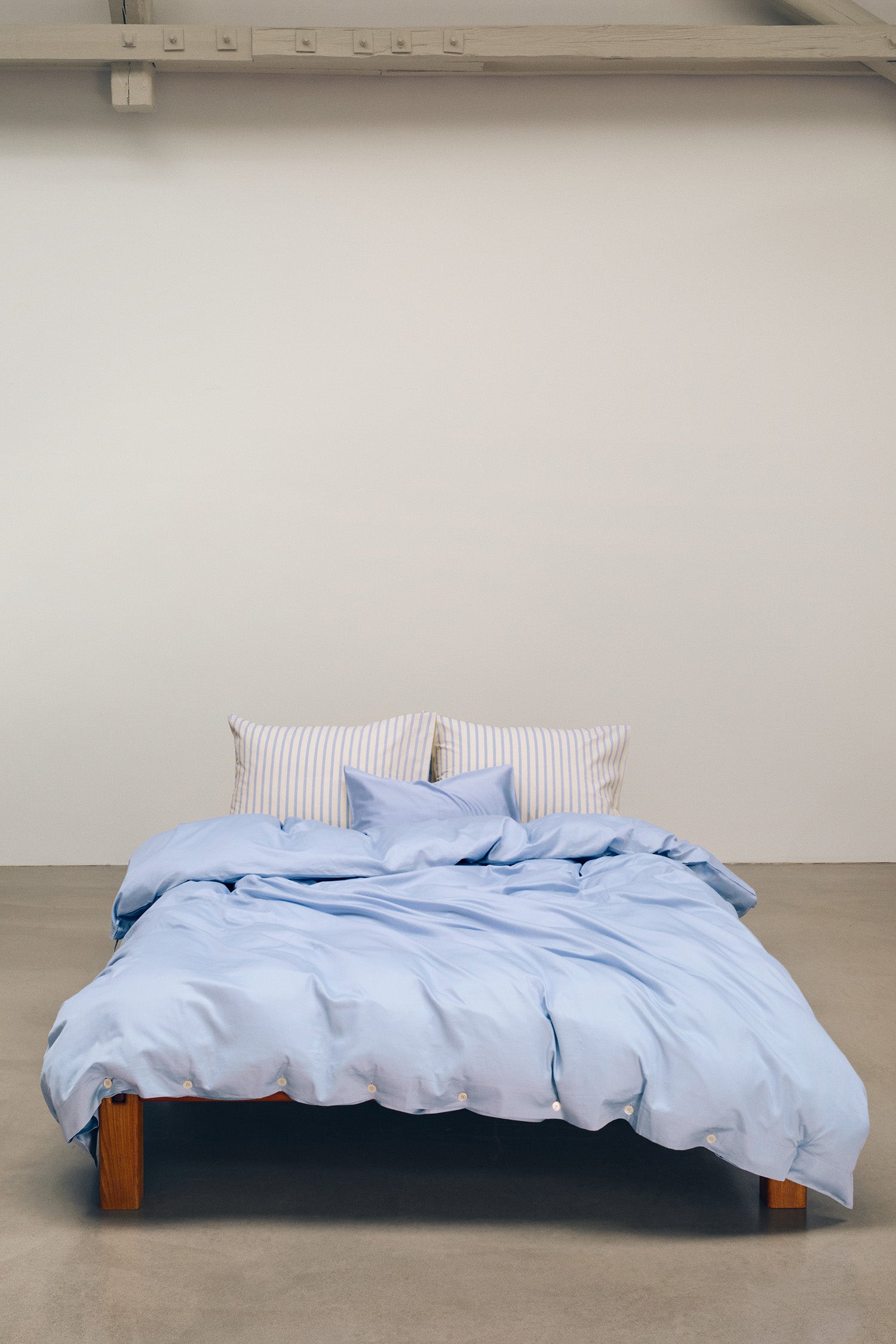Percale Pillowcase Needle Stripe