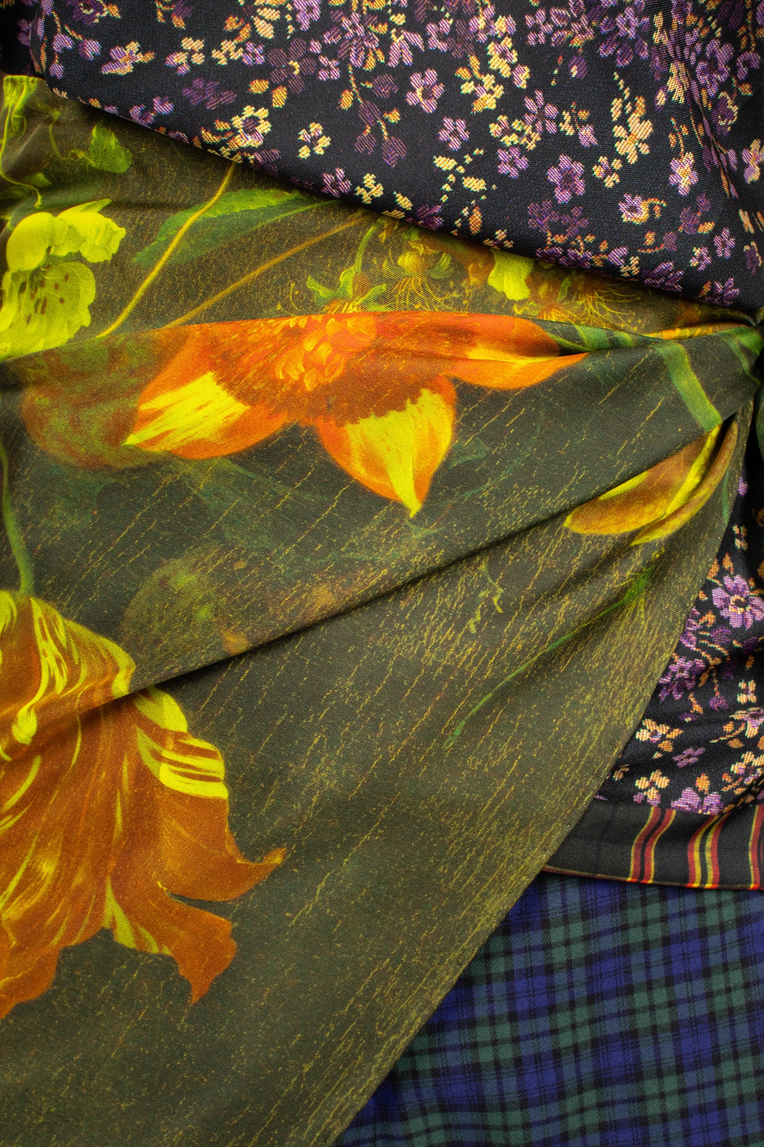 Silk Wrap Top Dessin A