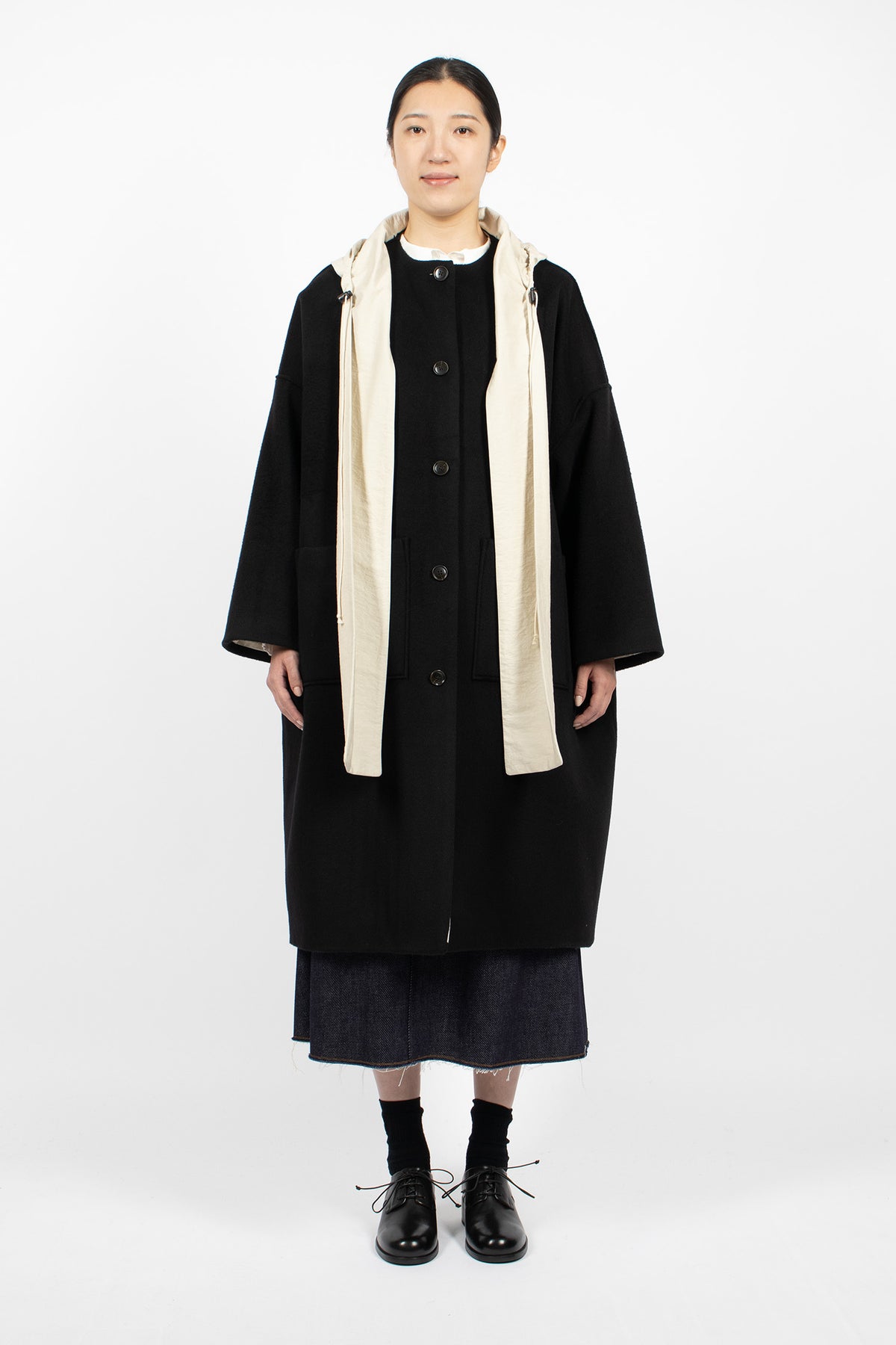 Fien Long Coat Black