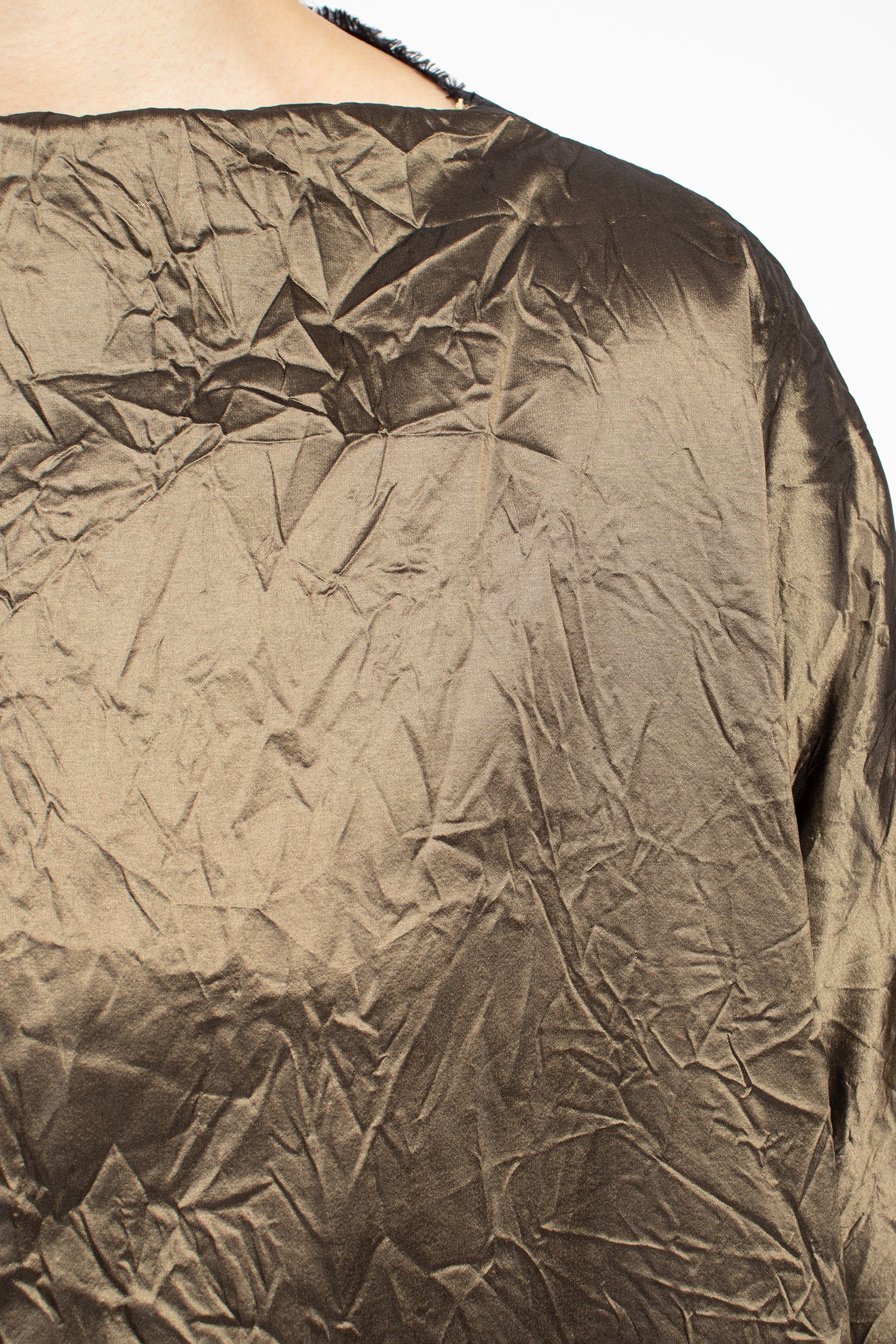 Lunedi Washed Dress Black/Bronze