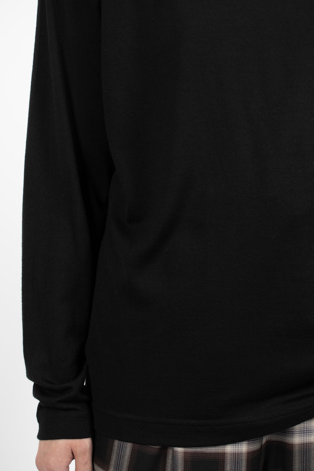 Turtleneck Big Pullover Black