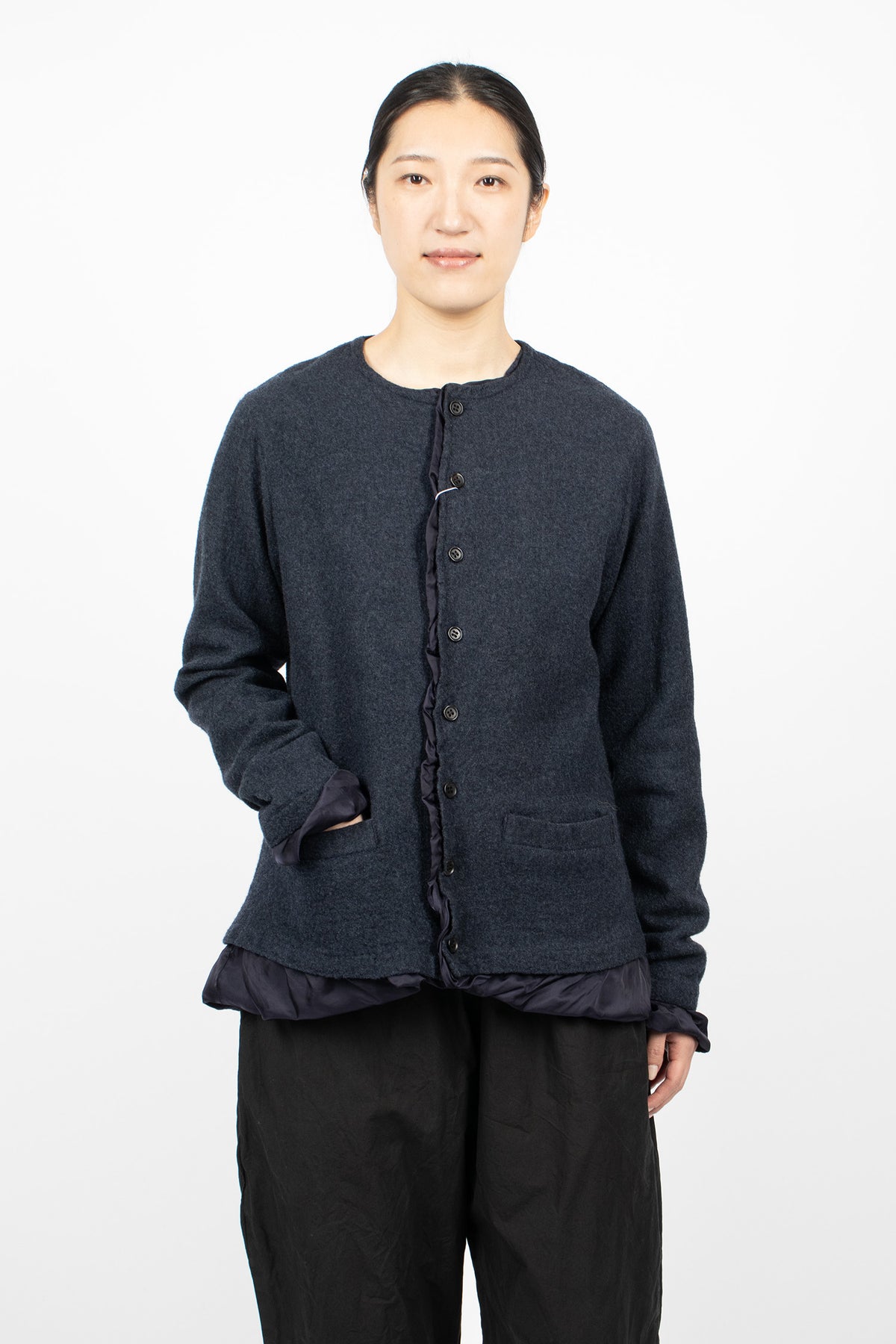 Wool Jacket Navy