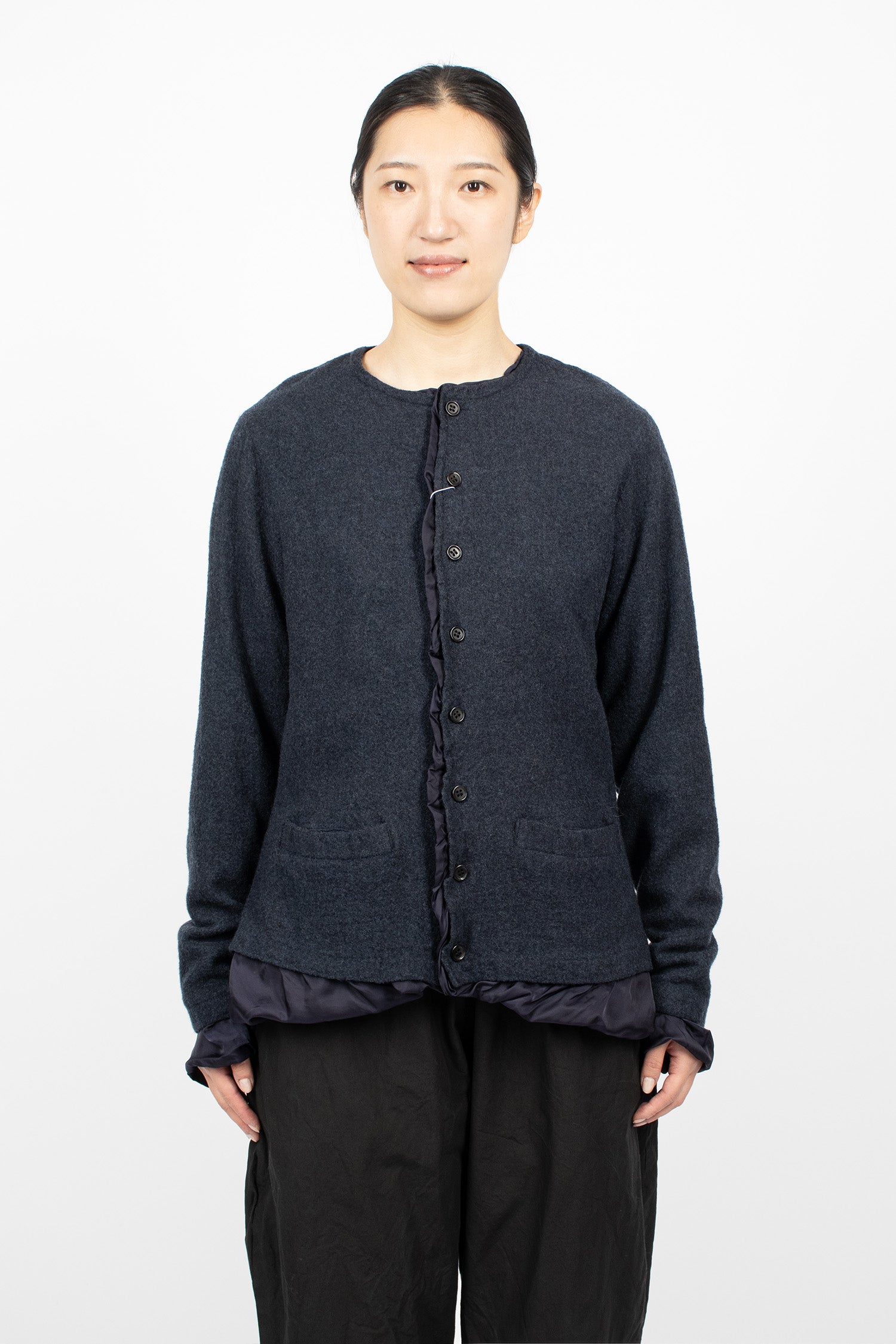 Wool Jacket Navy
