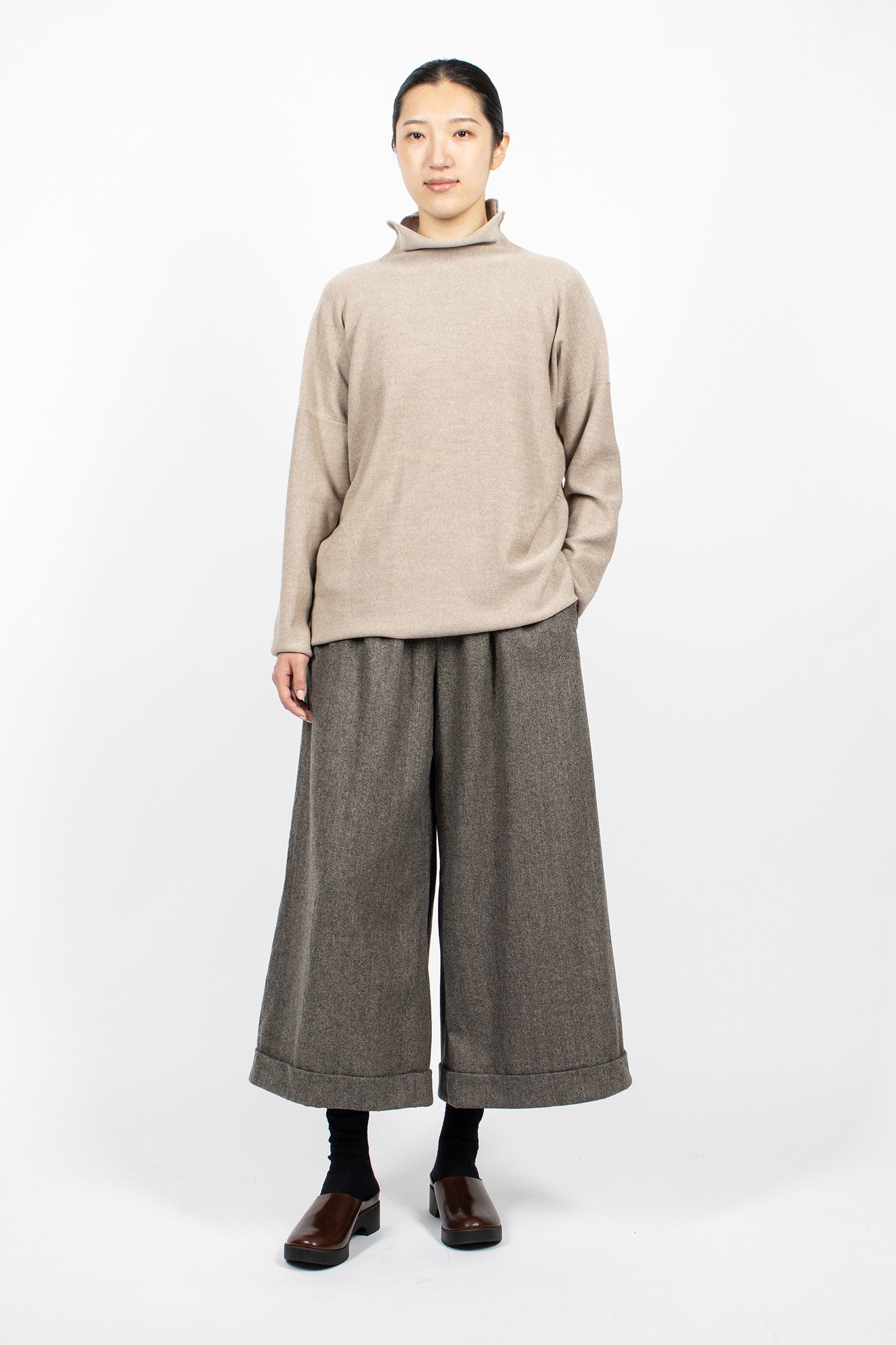 Lupetto High Neck Sweater Light Natural