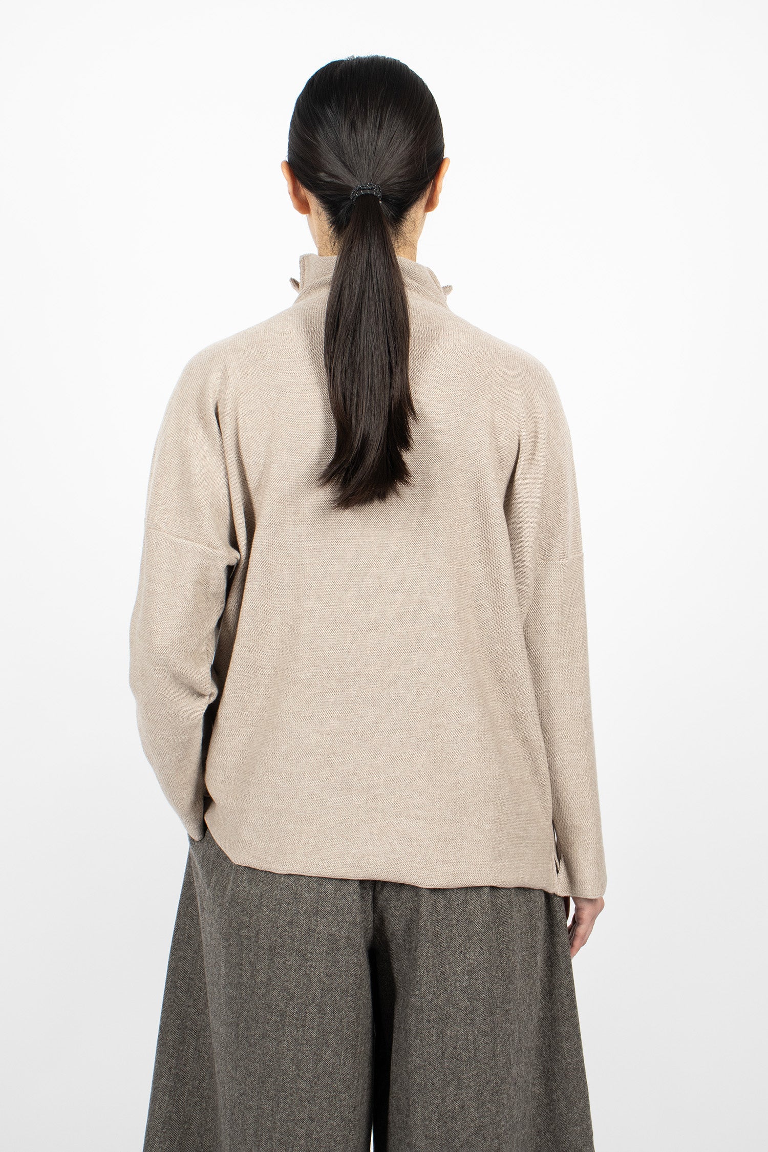 Lupetto High Neck Sweater Light Natural
