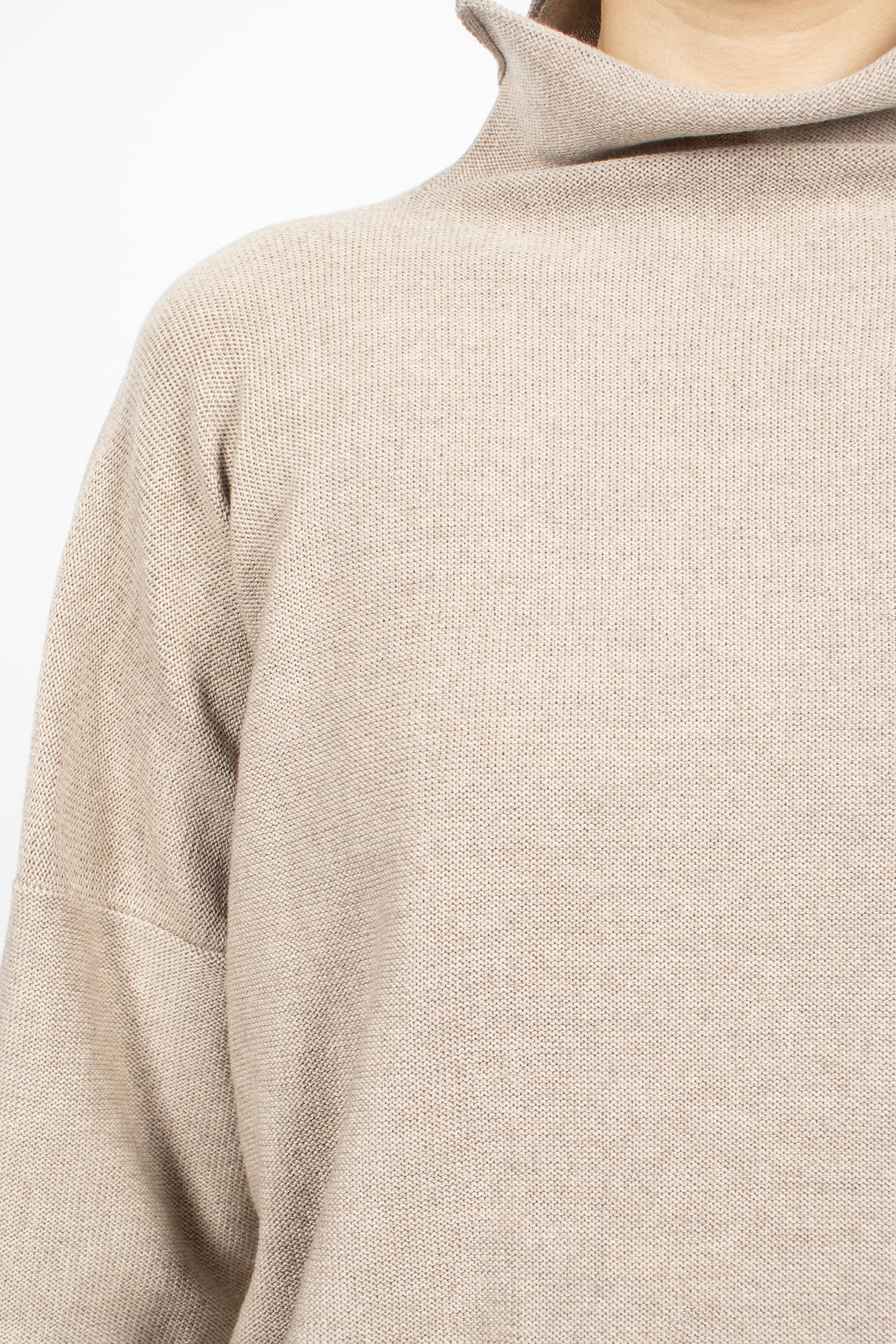 Lupetto High Neck Sweater Light Natural