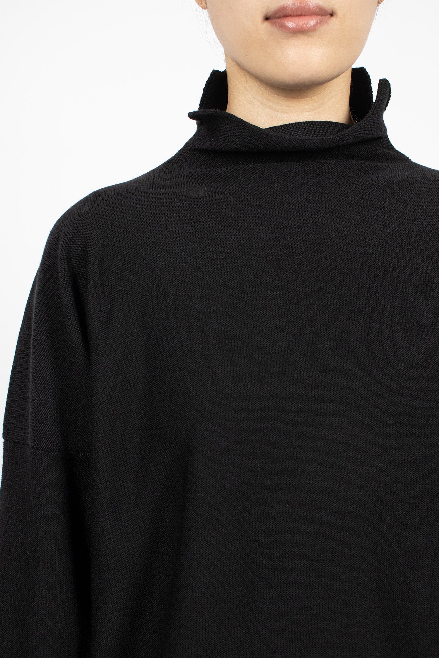 Lupetto High Neck Sweater 8 Black