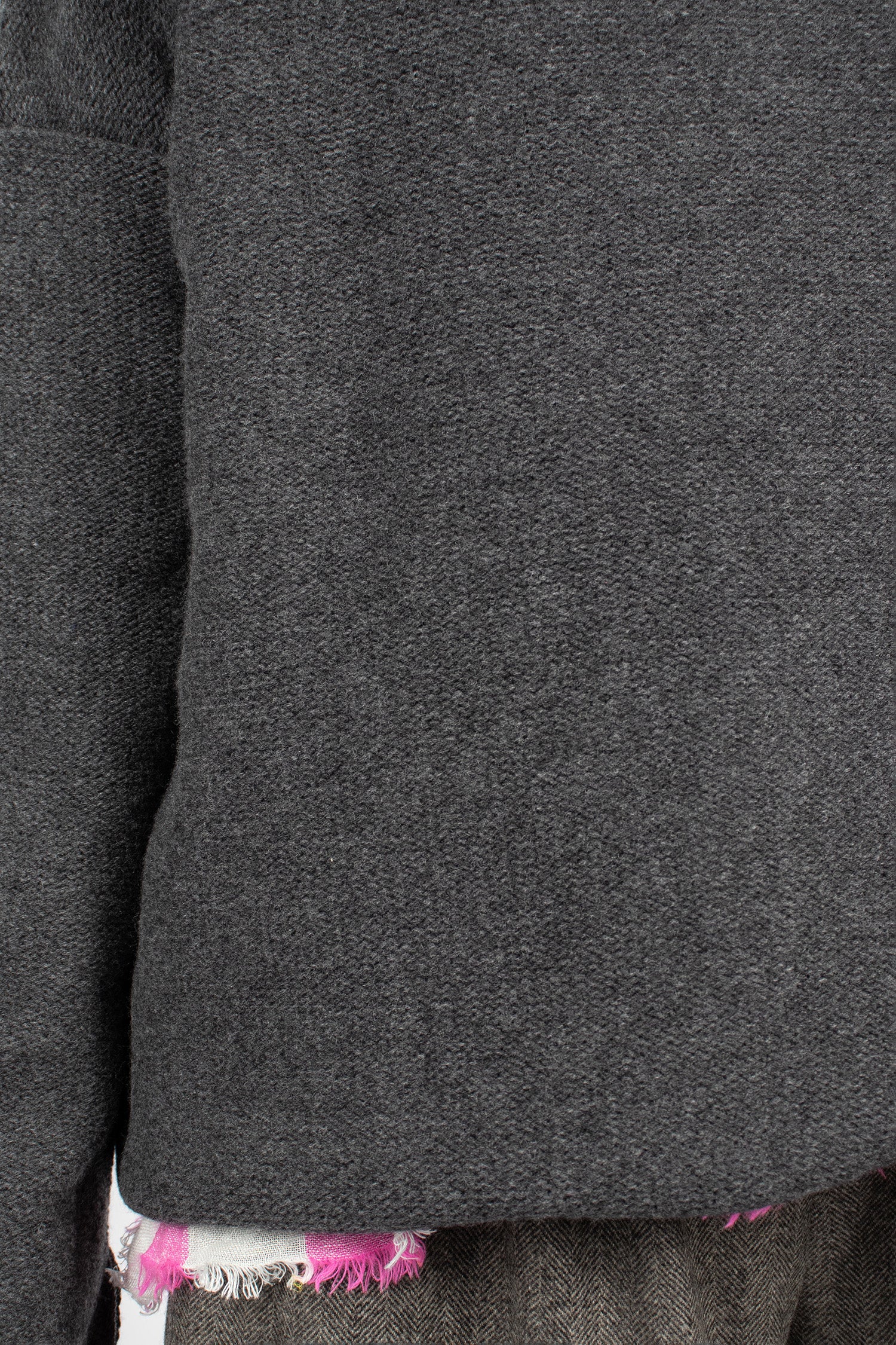 Lupetto Knit High Neck Sweater Anthracite