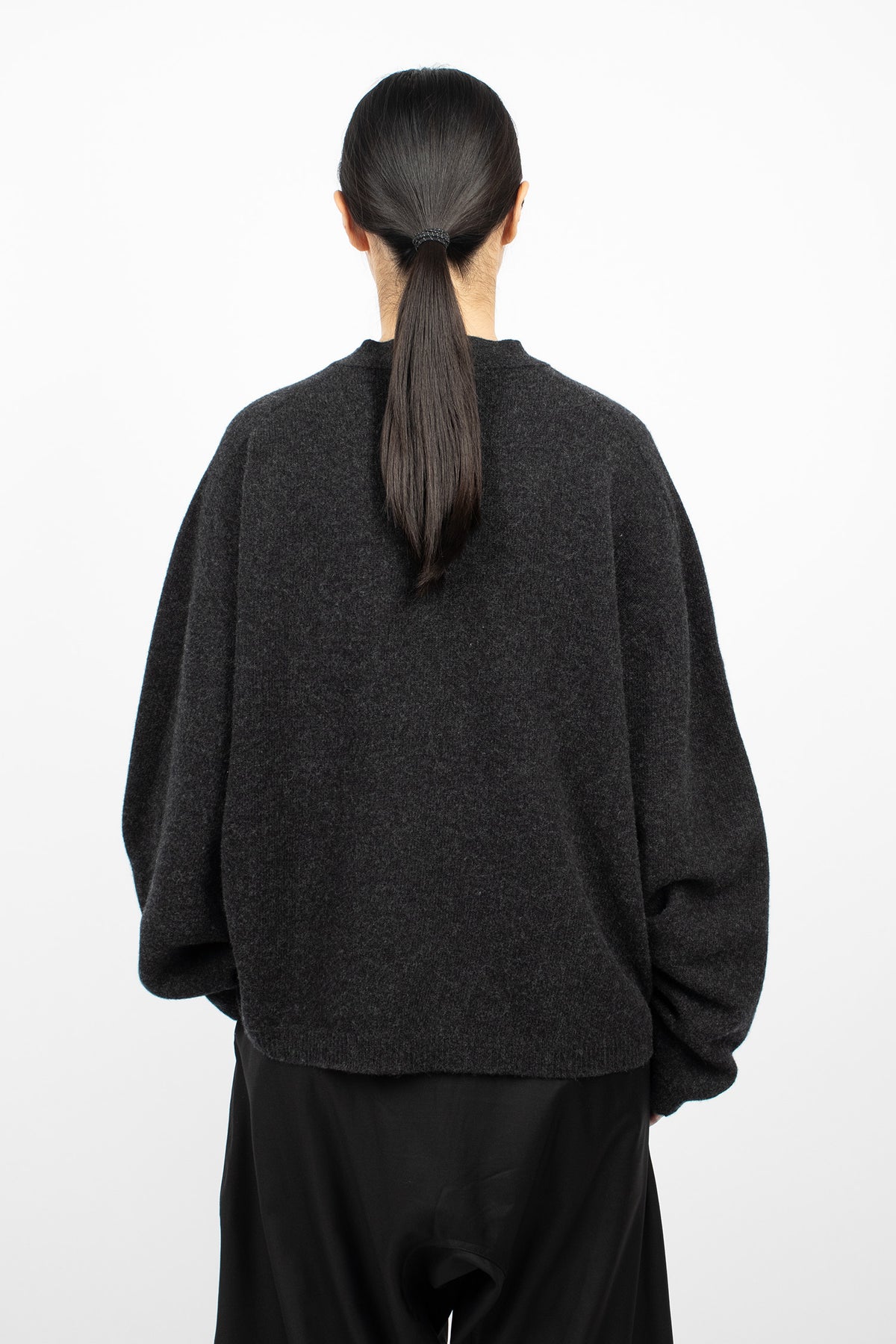 Meroe Knit Cardigan Anthracite
