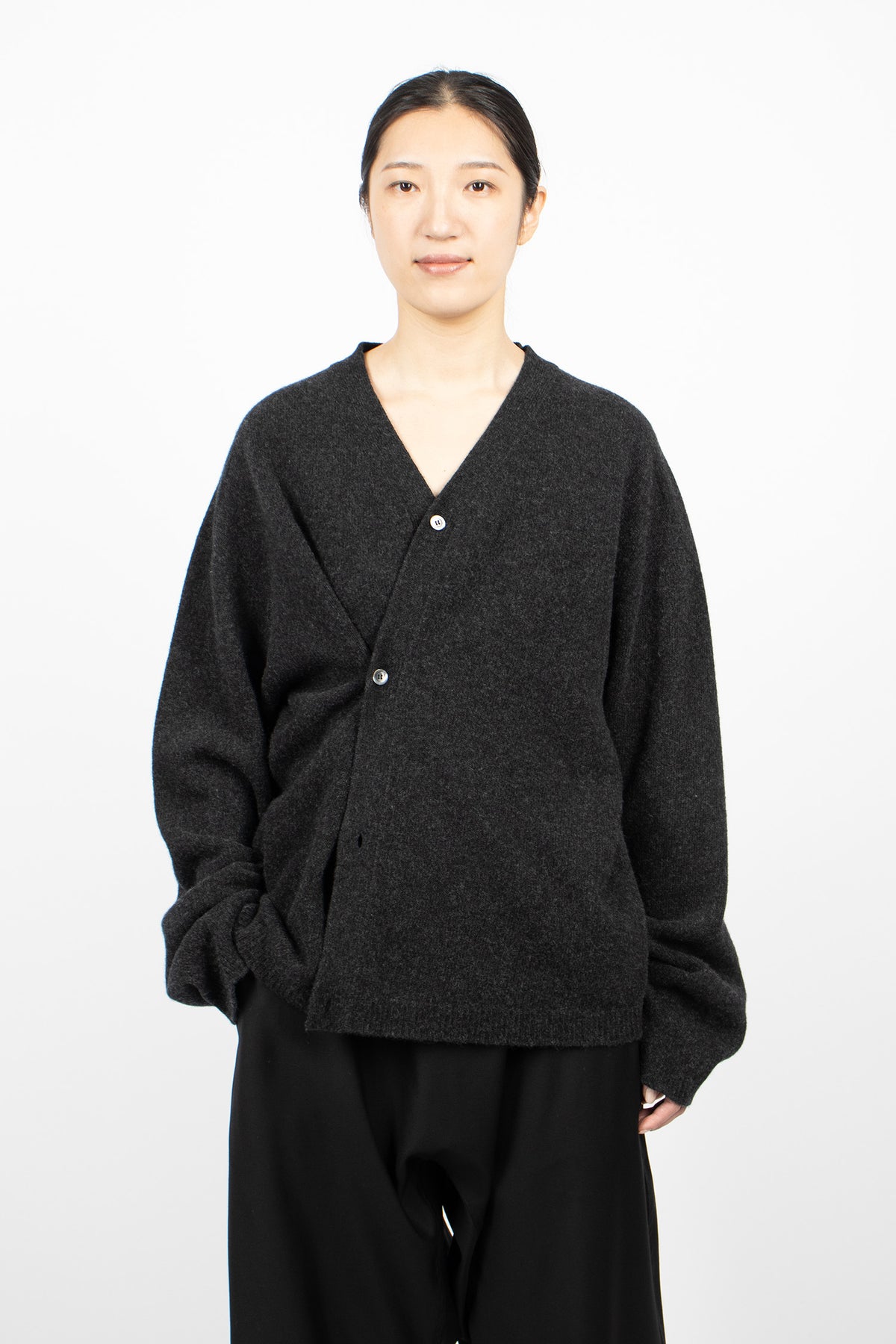 Meroe Knit Cardigan Anthracite
