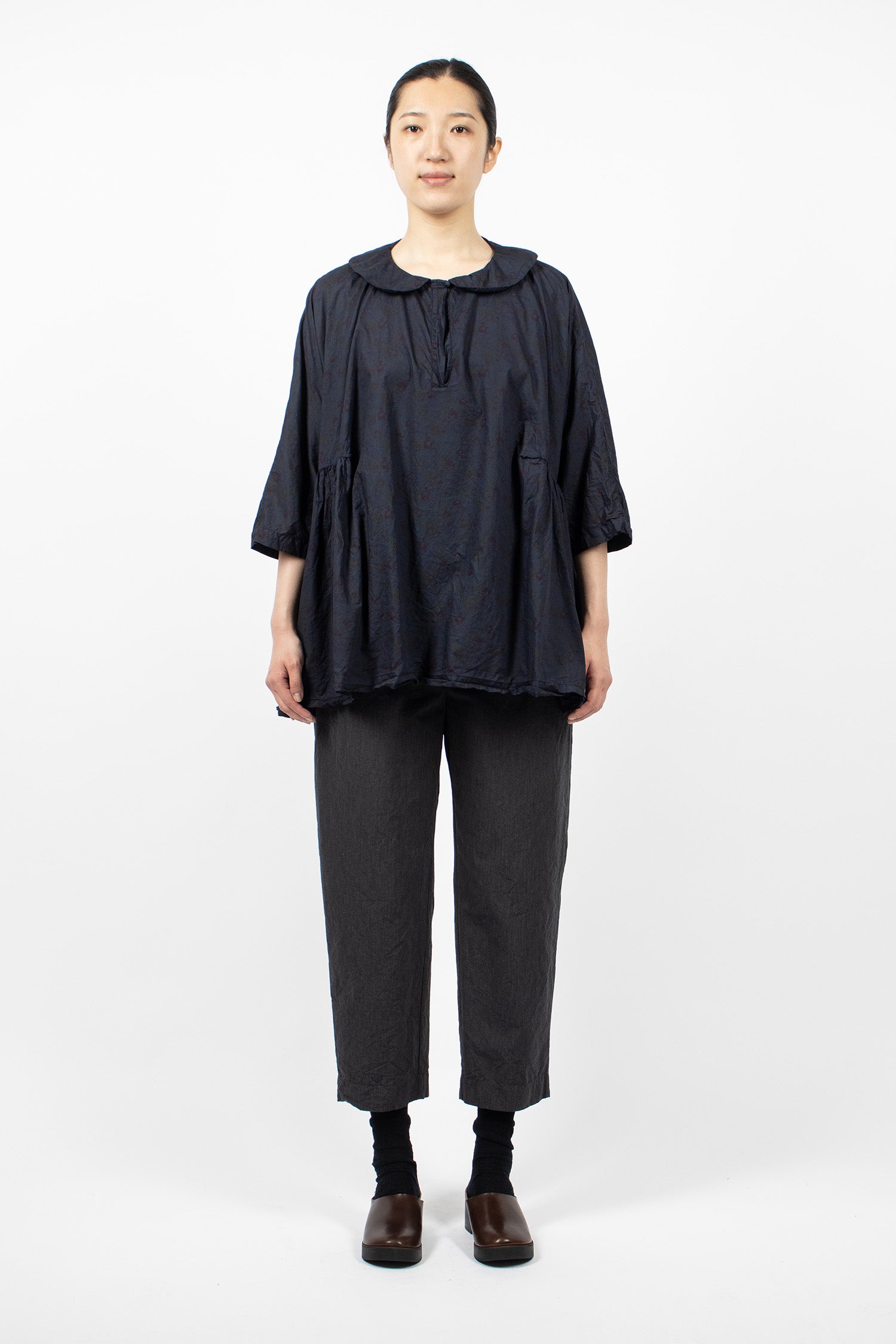 Tapered Trousers Antrachite Grey
