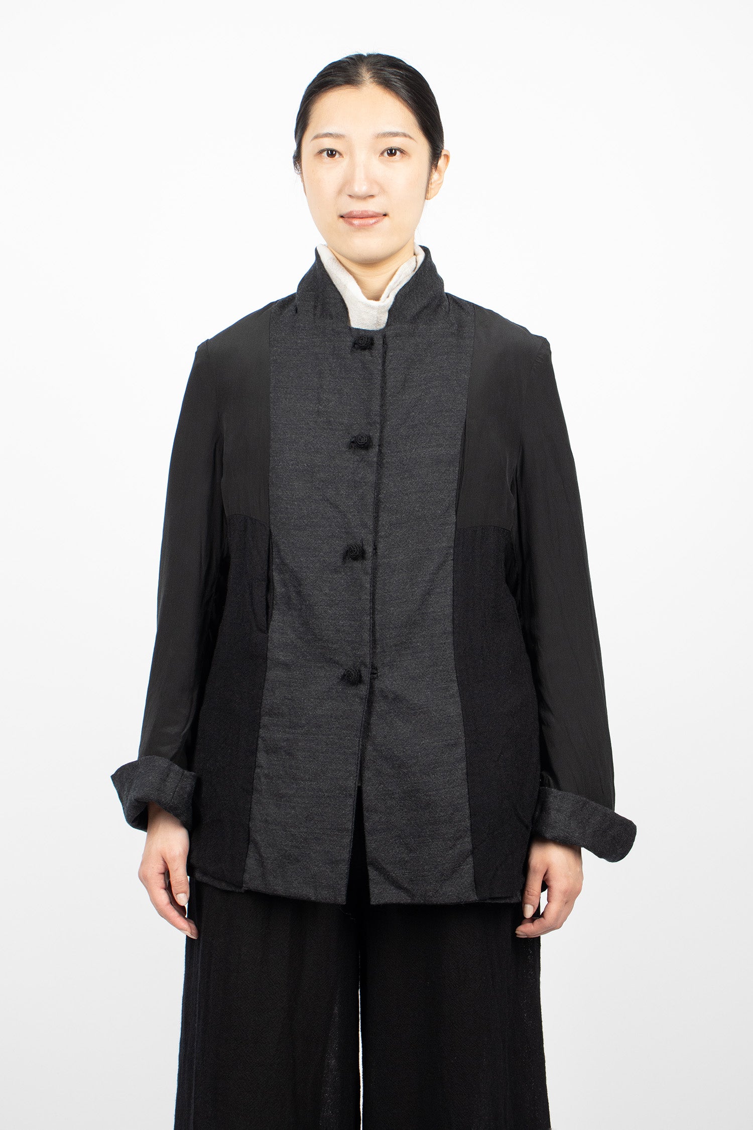 G Reversible Jacket Anthracite Black