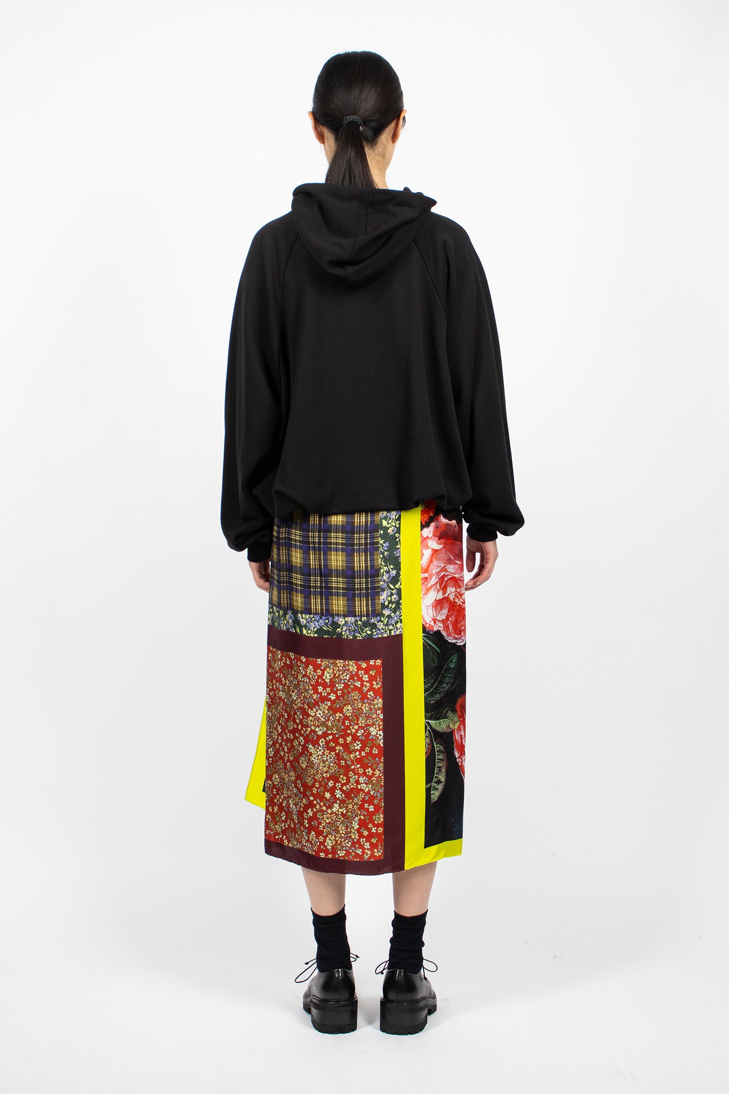 Long Wrap Scarf-Skirt Dessin D