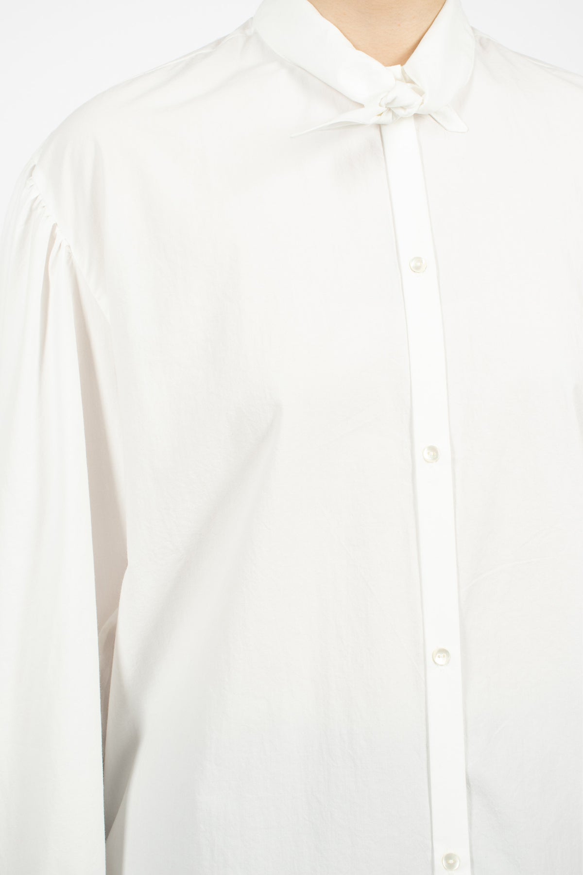 Tie Shirt White