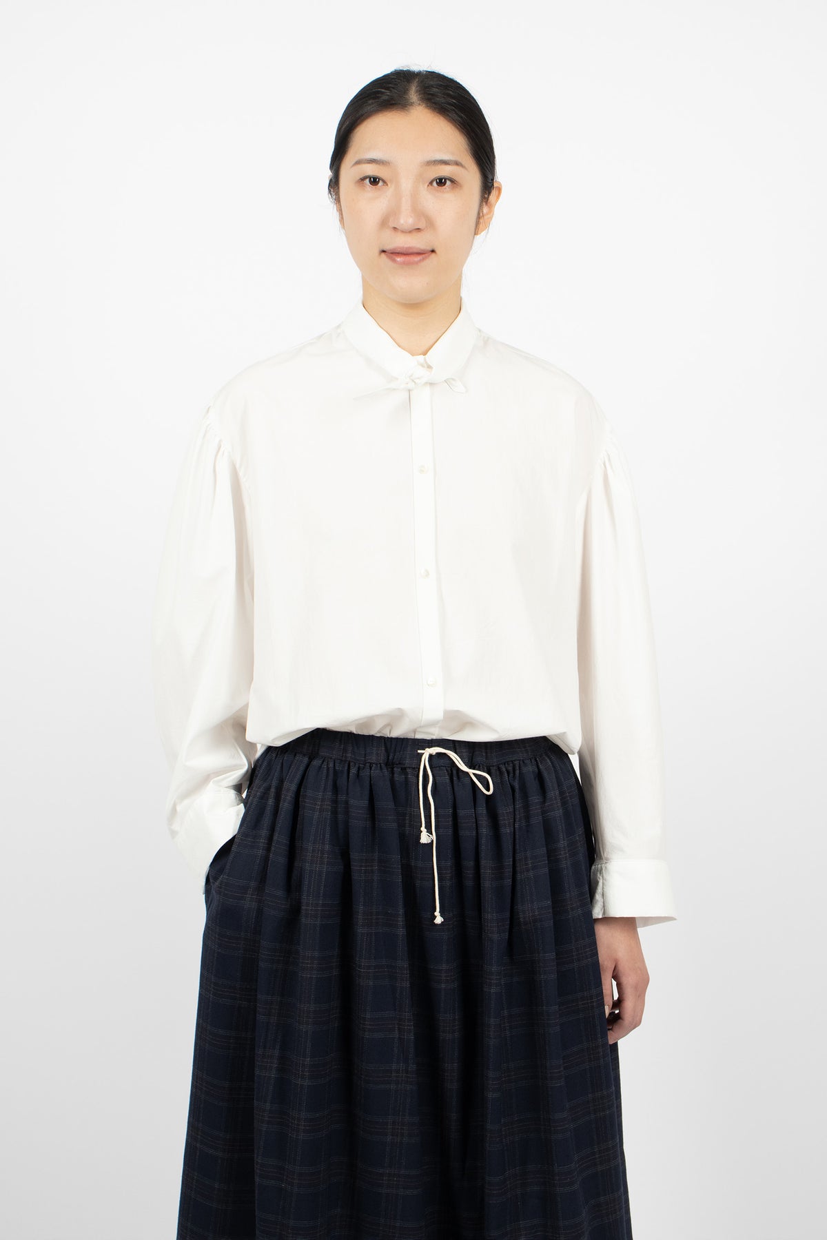 Tie Shirt White