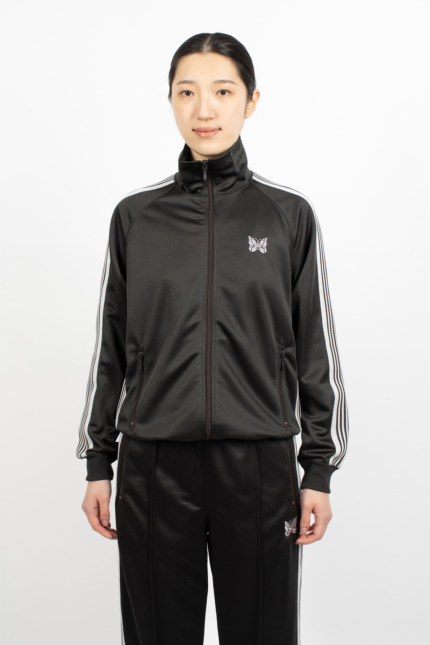 Track Jacket Charcoal/Silver