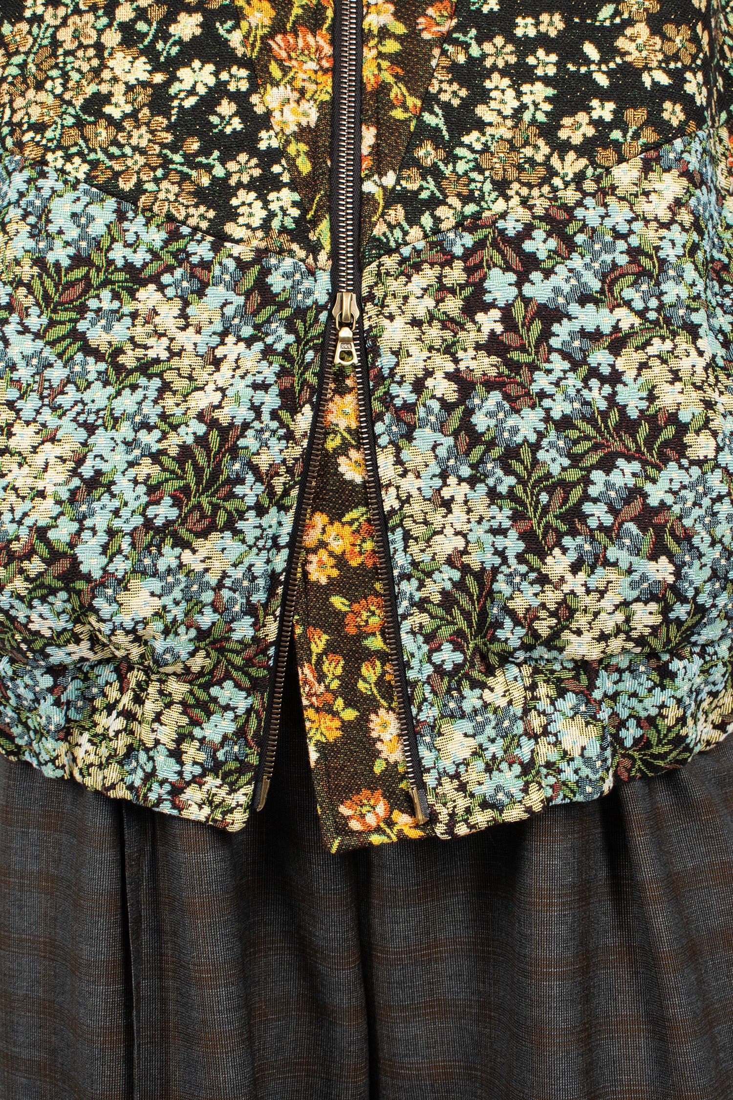 Loose Fit Bomber Jacket Sky