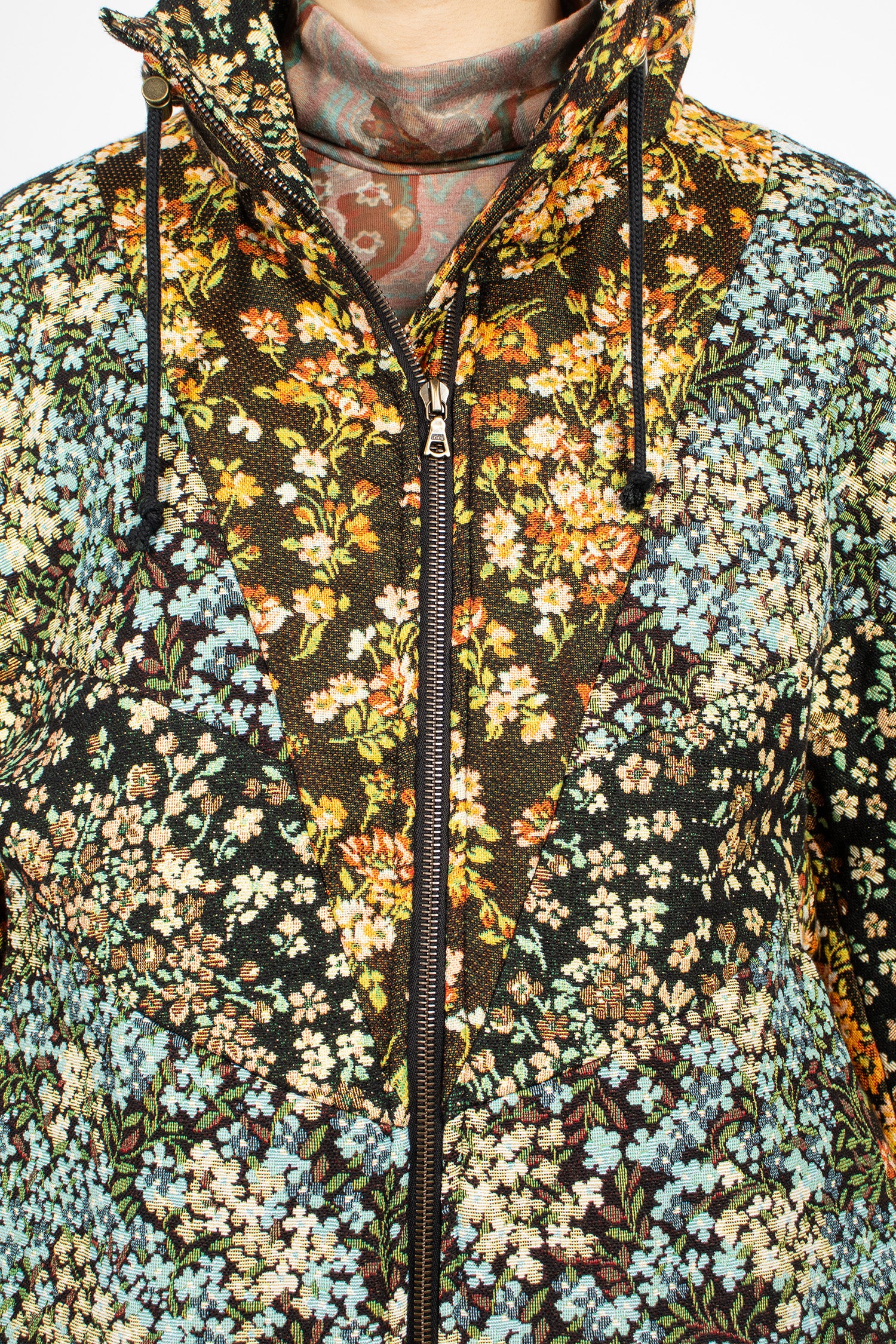 Loose Fit Bomber Jacket Sky