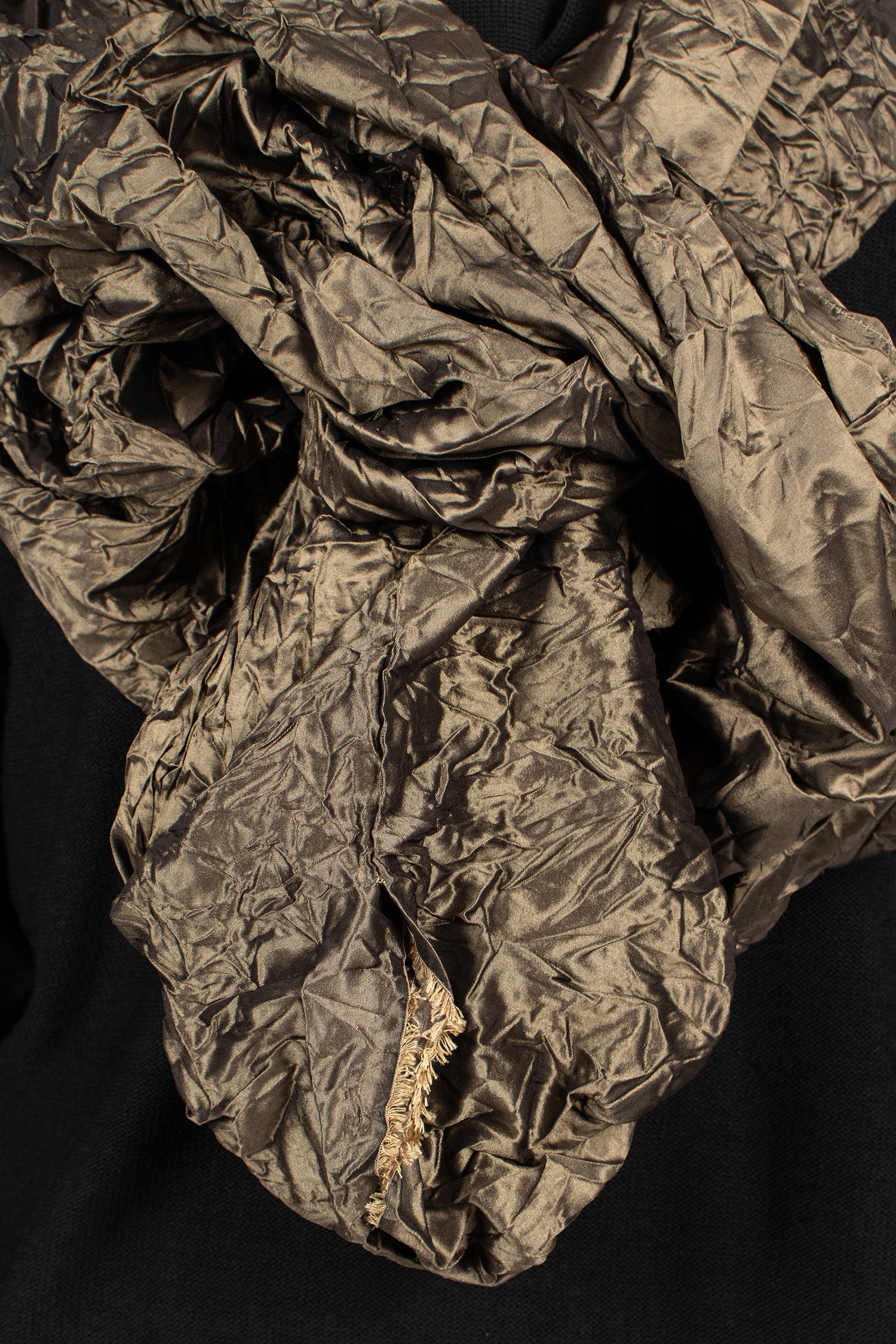 Wrap Silk Shawl Bronze